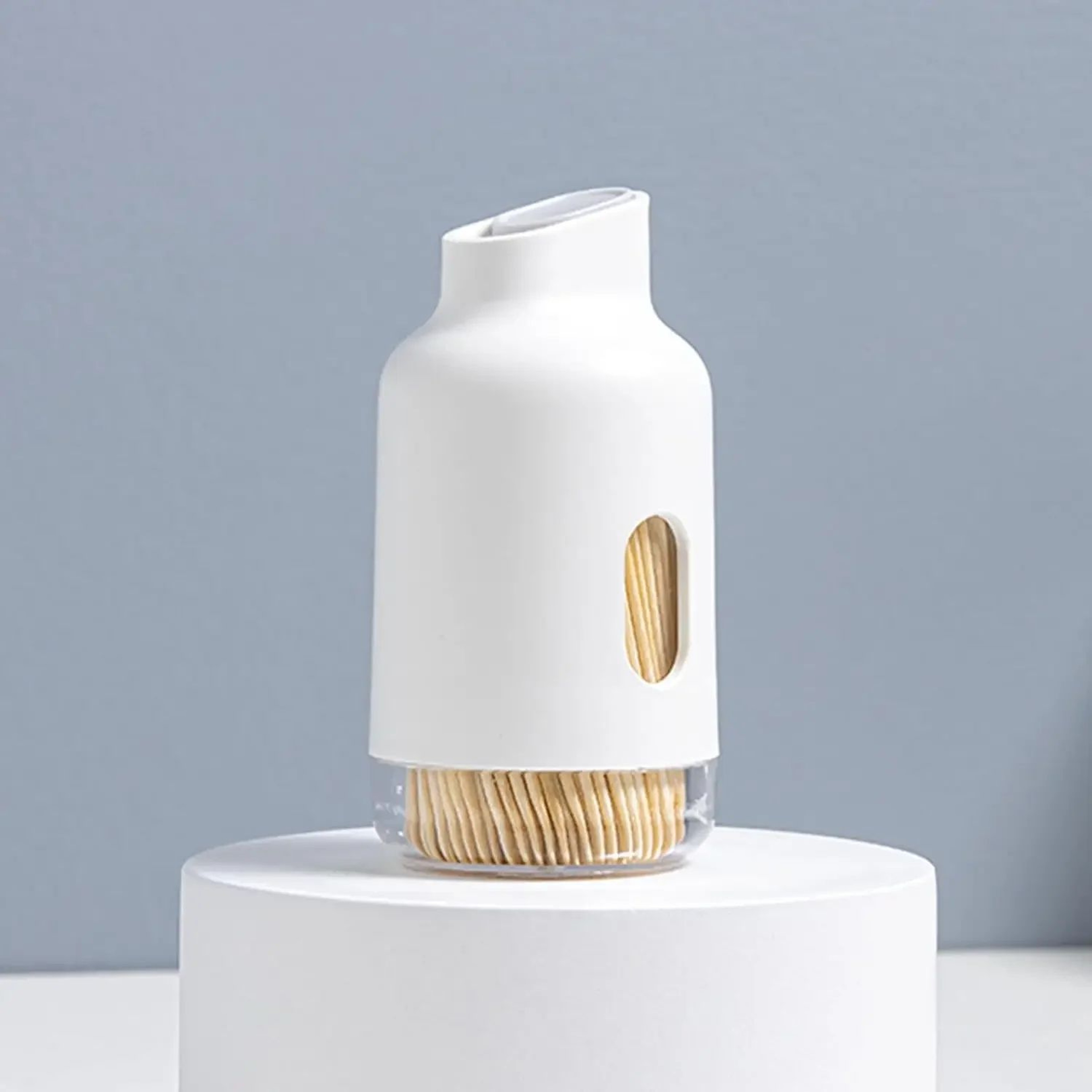 Elegant Portable Toothpick Storage  Large Capacity Toothpick Dispenser Box 0