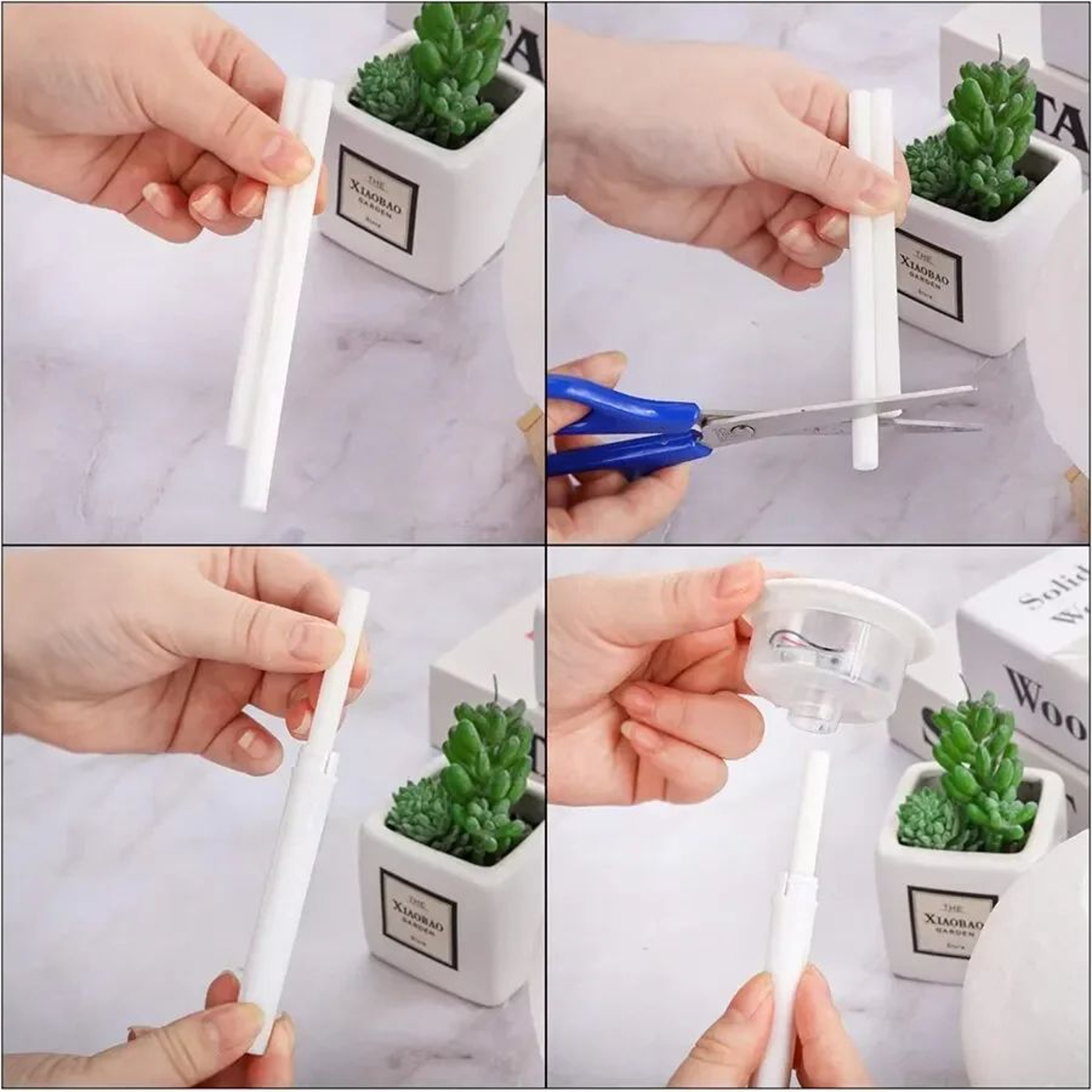 USB Mini Humidifier Filter Refill Sticks  10Pack Replacement Cotton Cores For Cool Mist Humidifiers 1