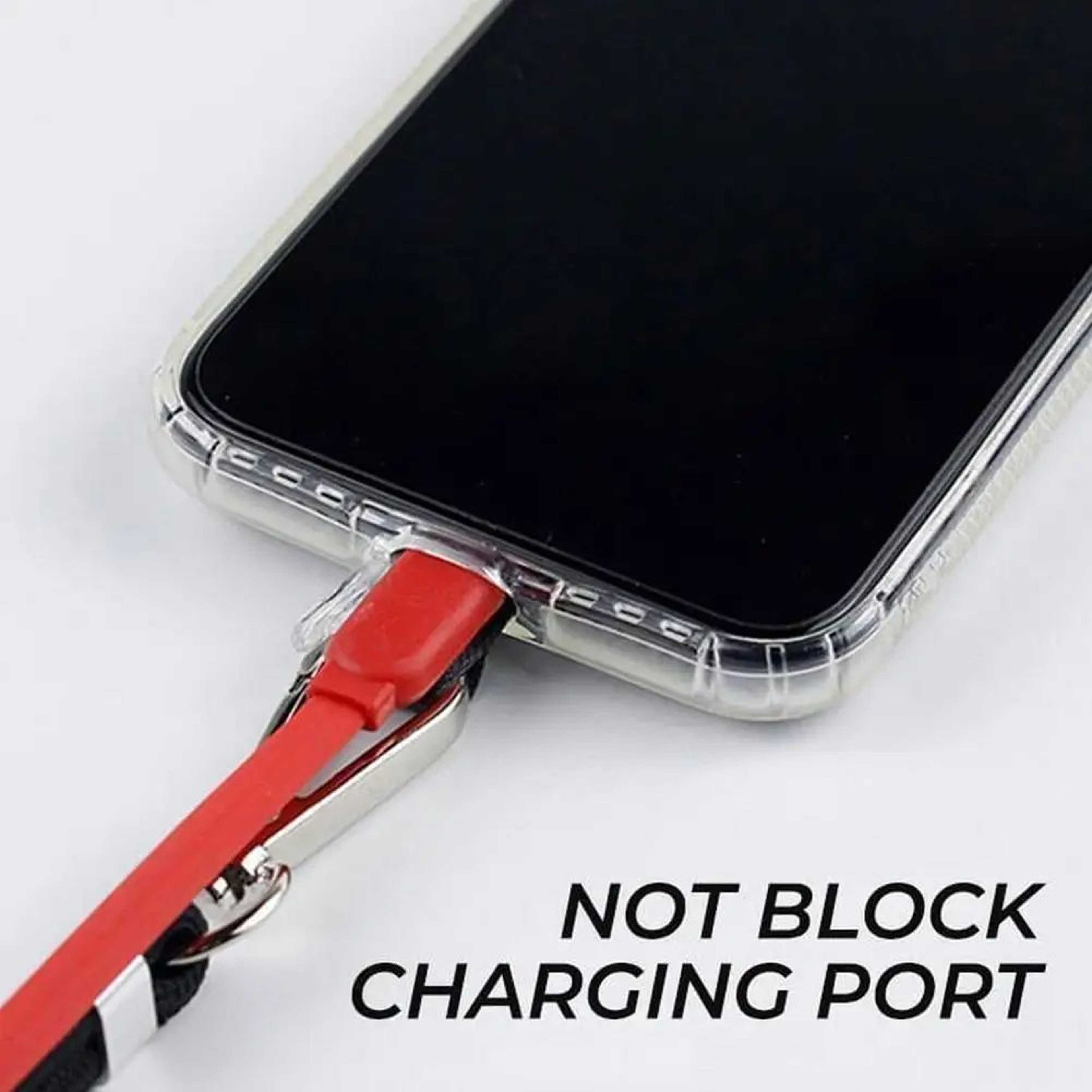 Adjustable Crossbody Phone Lanyard With Secure Back Clip  AntiLoss HandsFree Strap 4