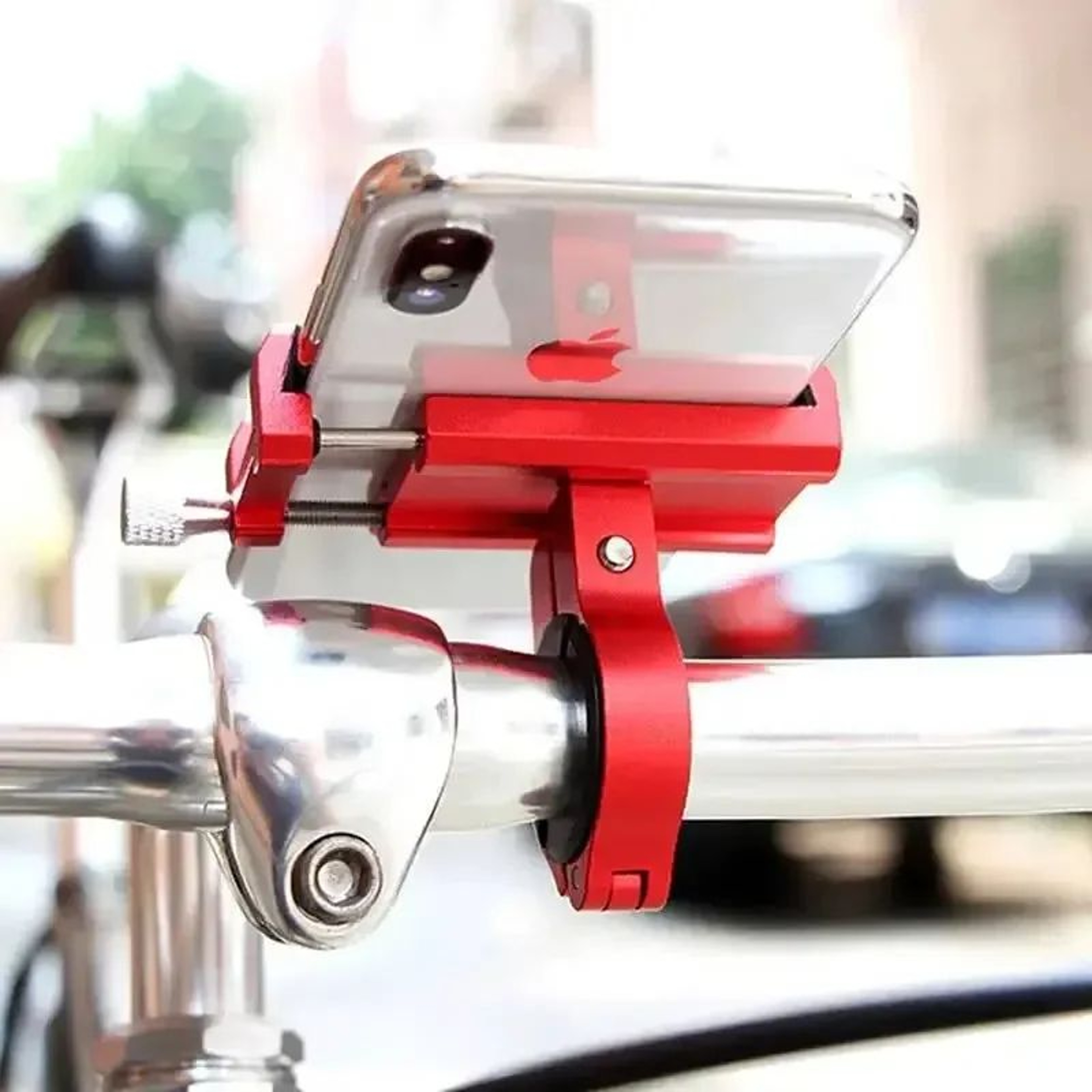 Universal Alloy Bike Phone Holder  AntiSlip Handlebar Mount For MTB EBike  Motorcycle 5
