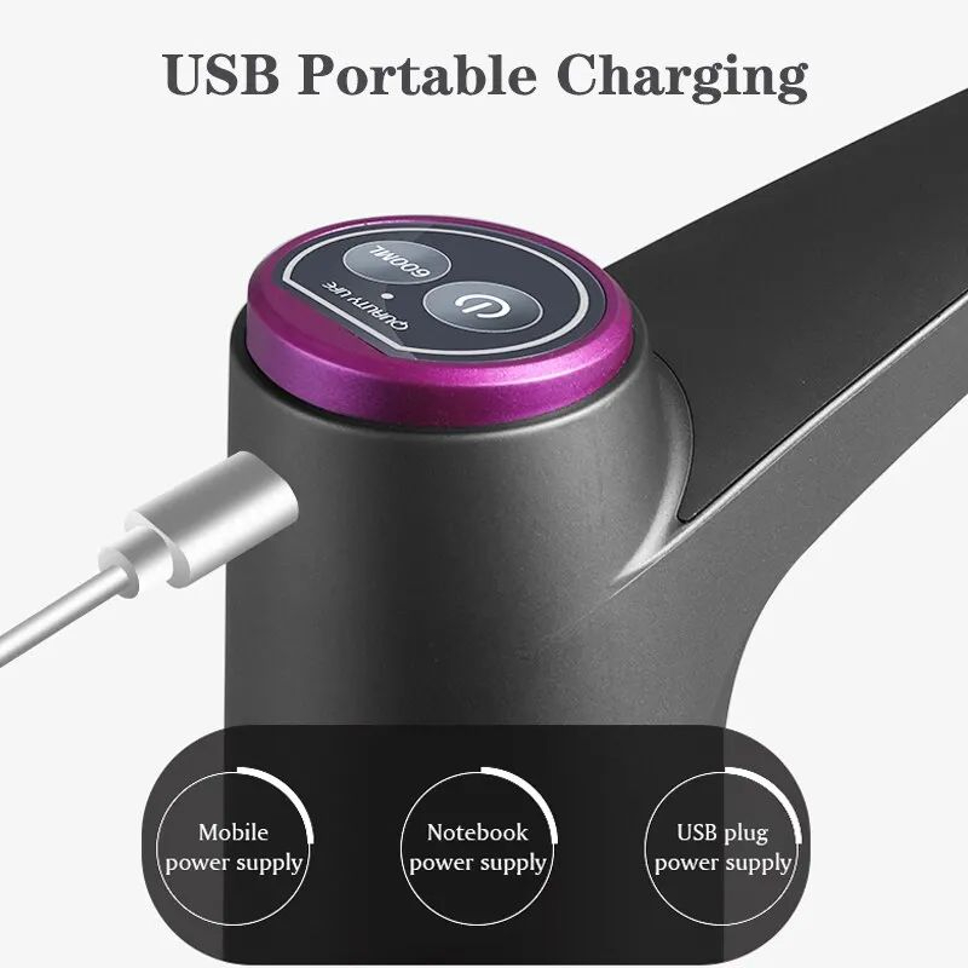 Portable Wireless Electric Water Dispenser Pump For 5Gallon Bottles 4