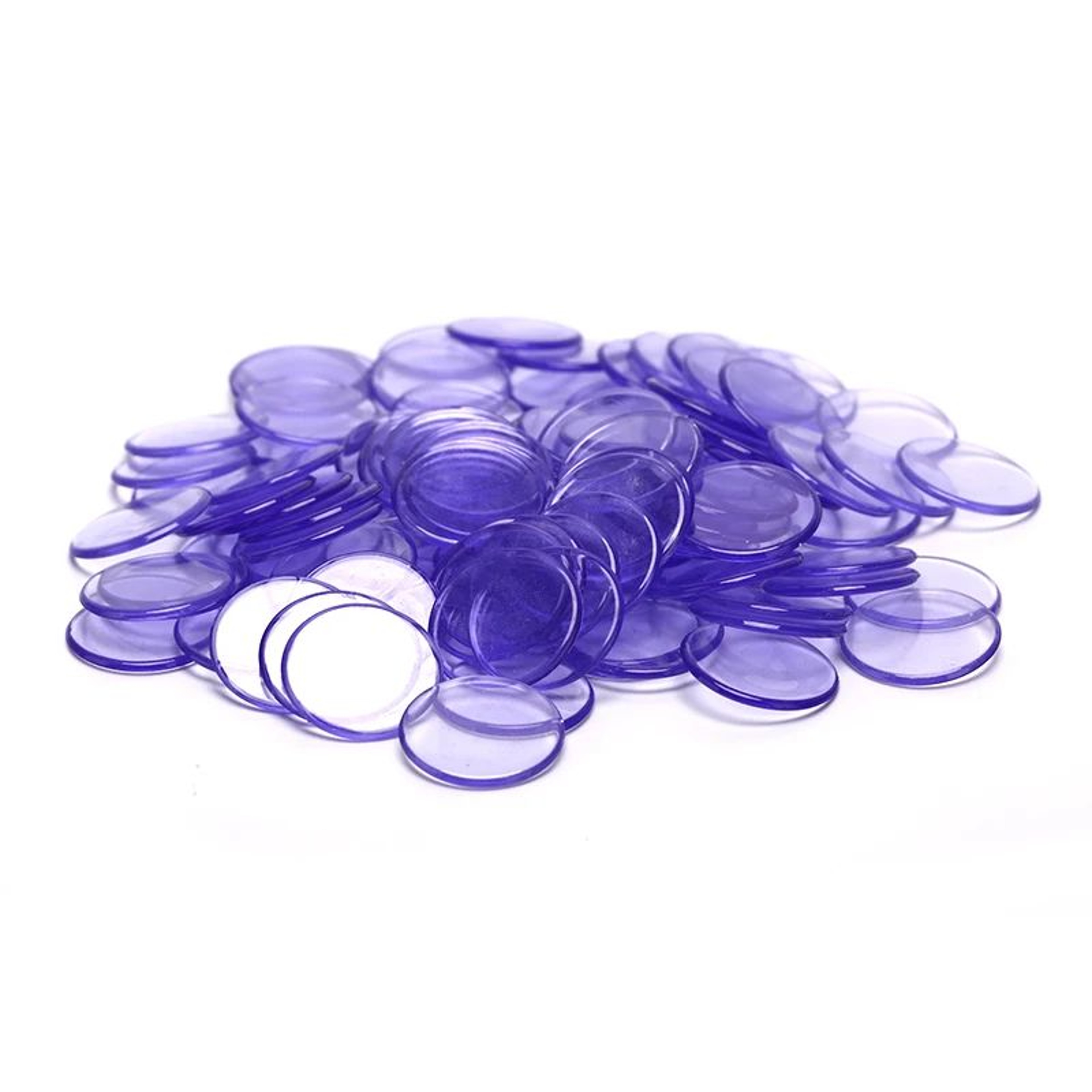 100Piece Poker Chips Set  19mm Bingo  Game Counting Chips For Cards Math And Board Games 6