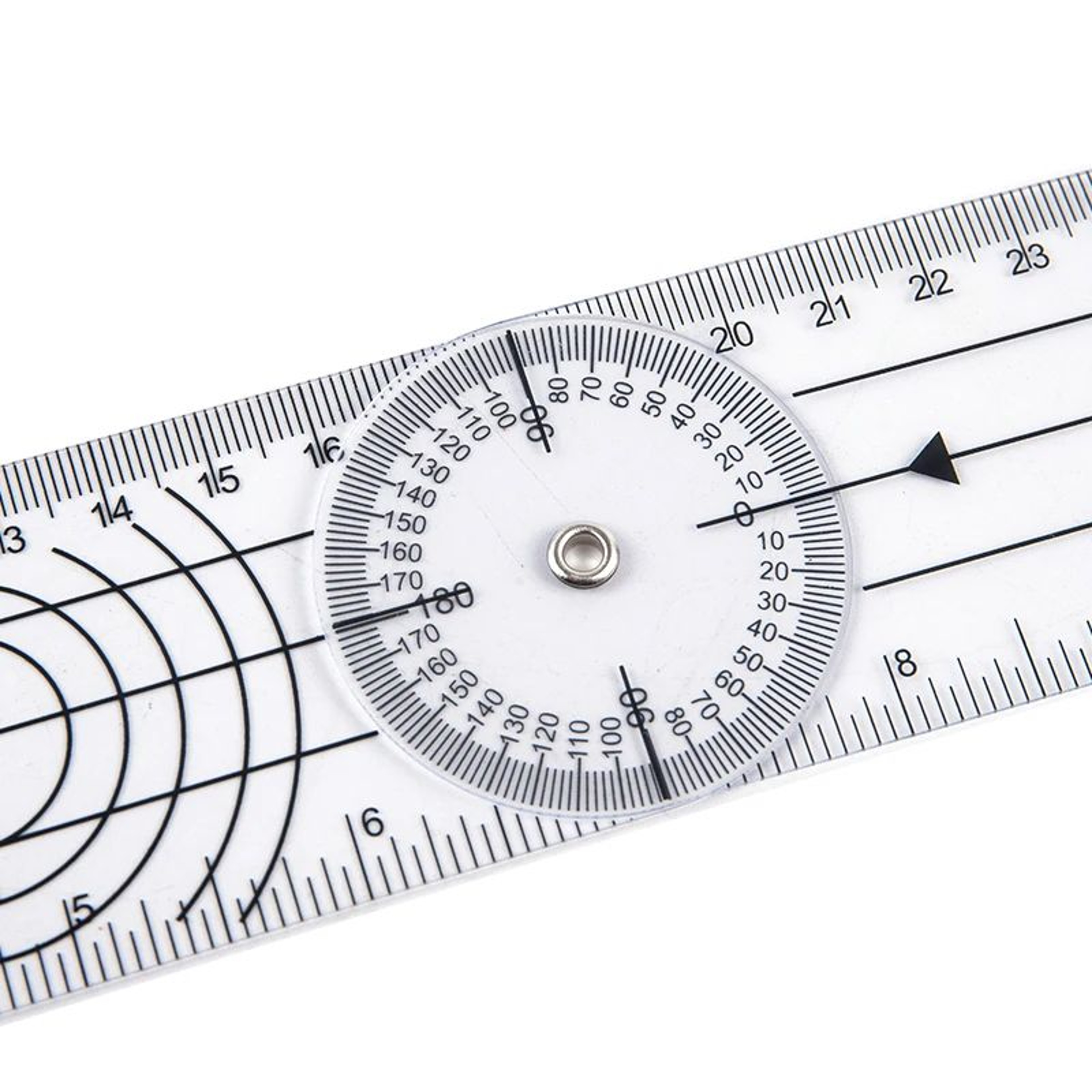 360 Medical Goniometer Angle Ruler For Spine Joint  Posture Measurement 5