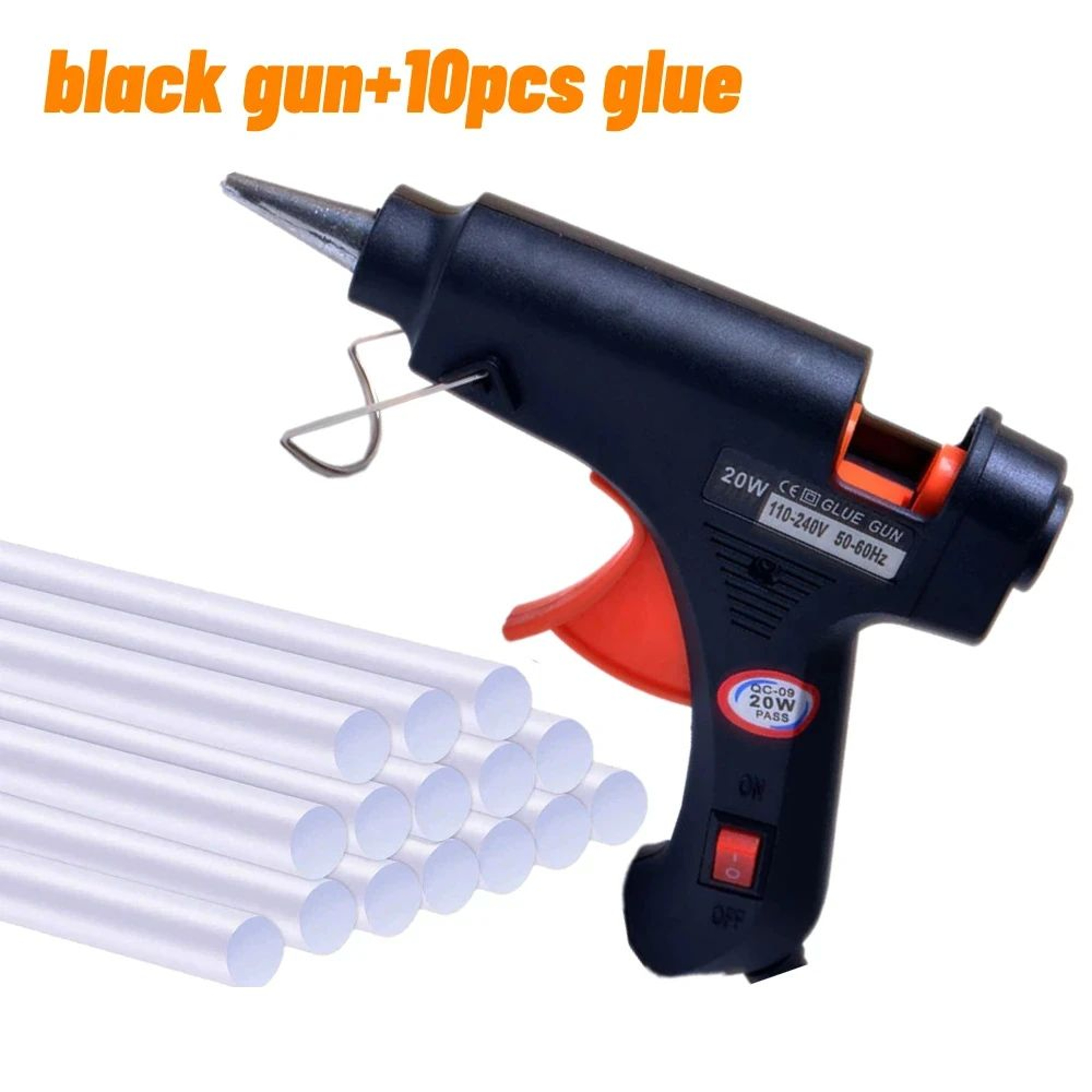 20W Mini Hot Melt Glue Gun For DIY Crafts  Quick Repairs 10