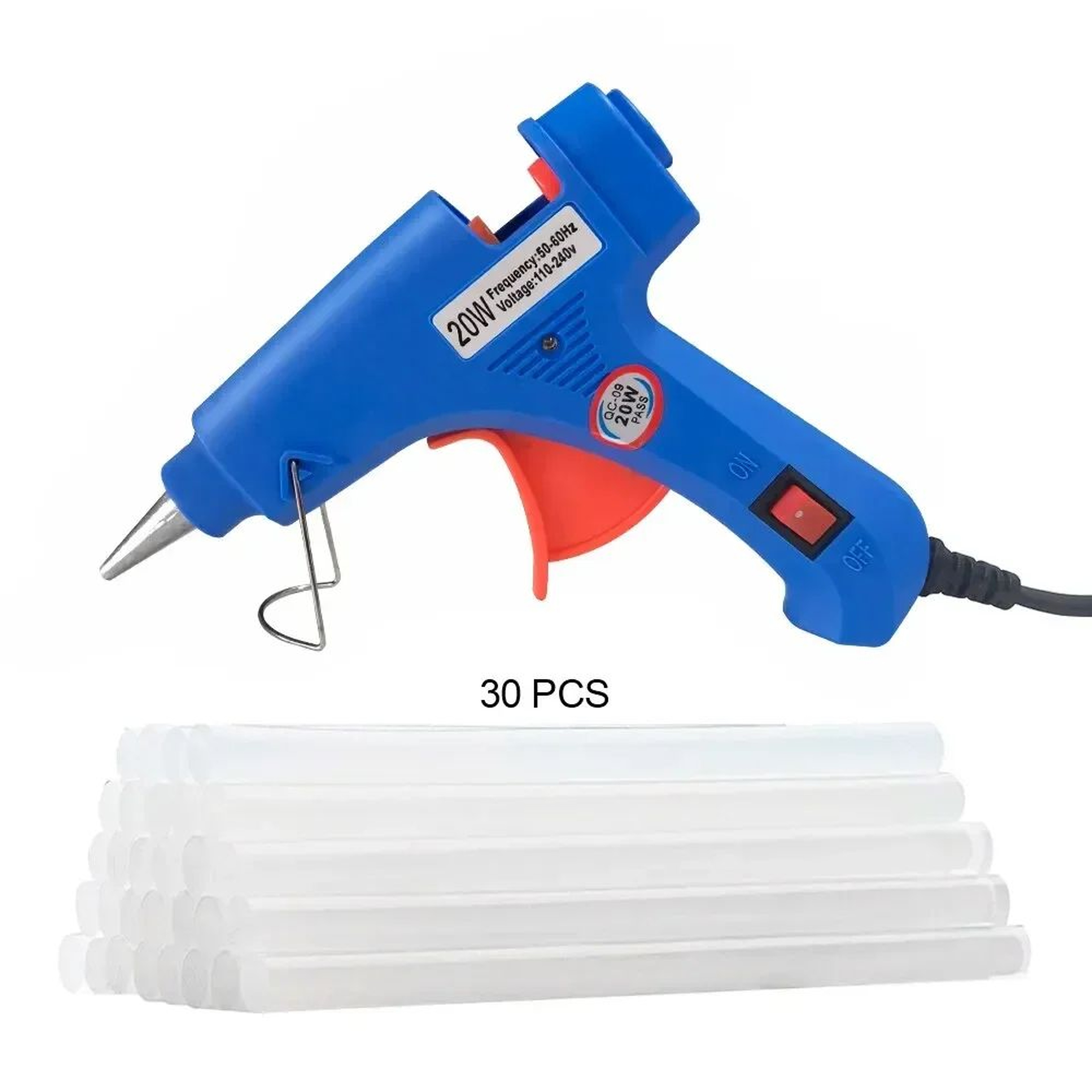 20W Mini Hot Glue Gun For Crafts Repairs  DIY Projects 0