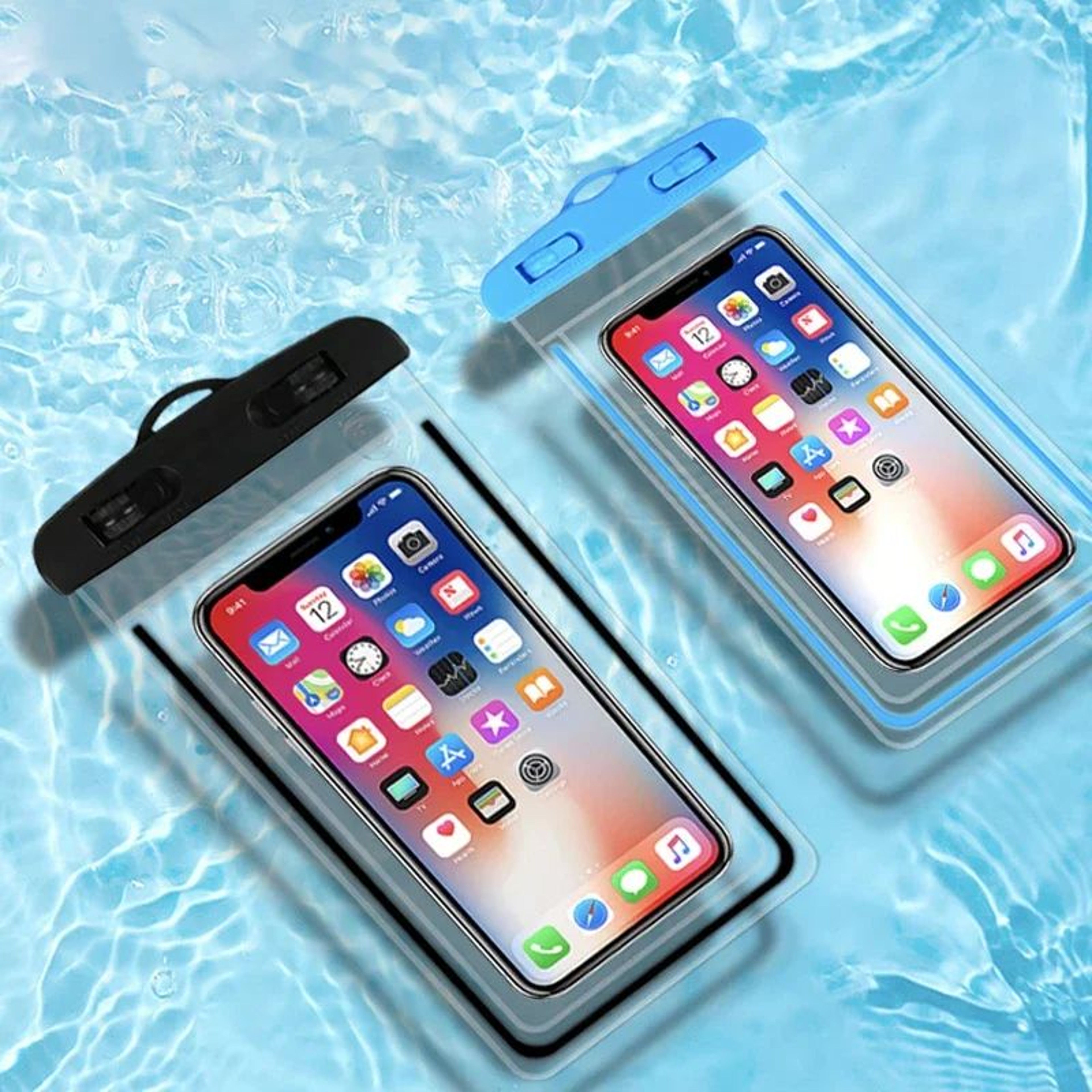 Universal Waterproof Phone Pouch Dry Bag For Swimming Beach  Outdoor Adventures 0