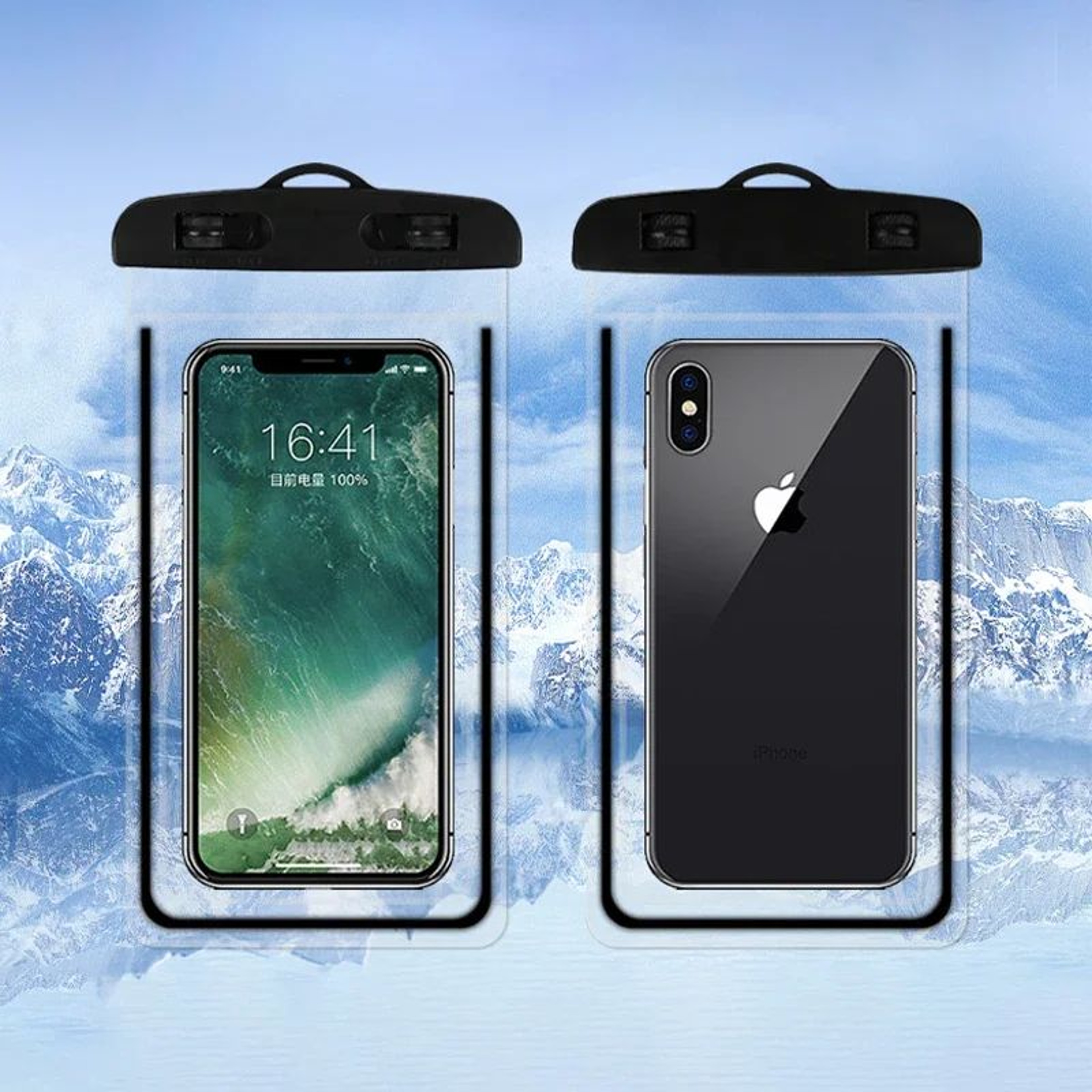 Universal Waterproof Phone Pouch Dry Bag For Swimming Beach  Outdoor Adventures 3