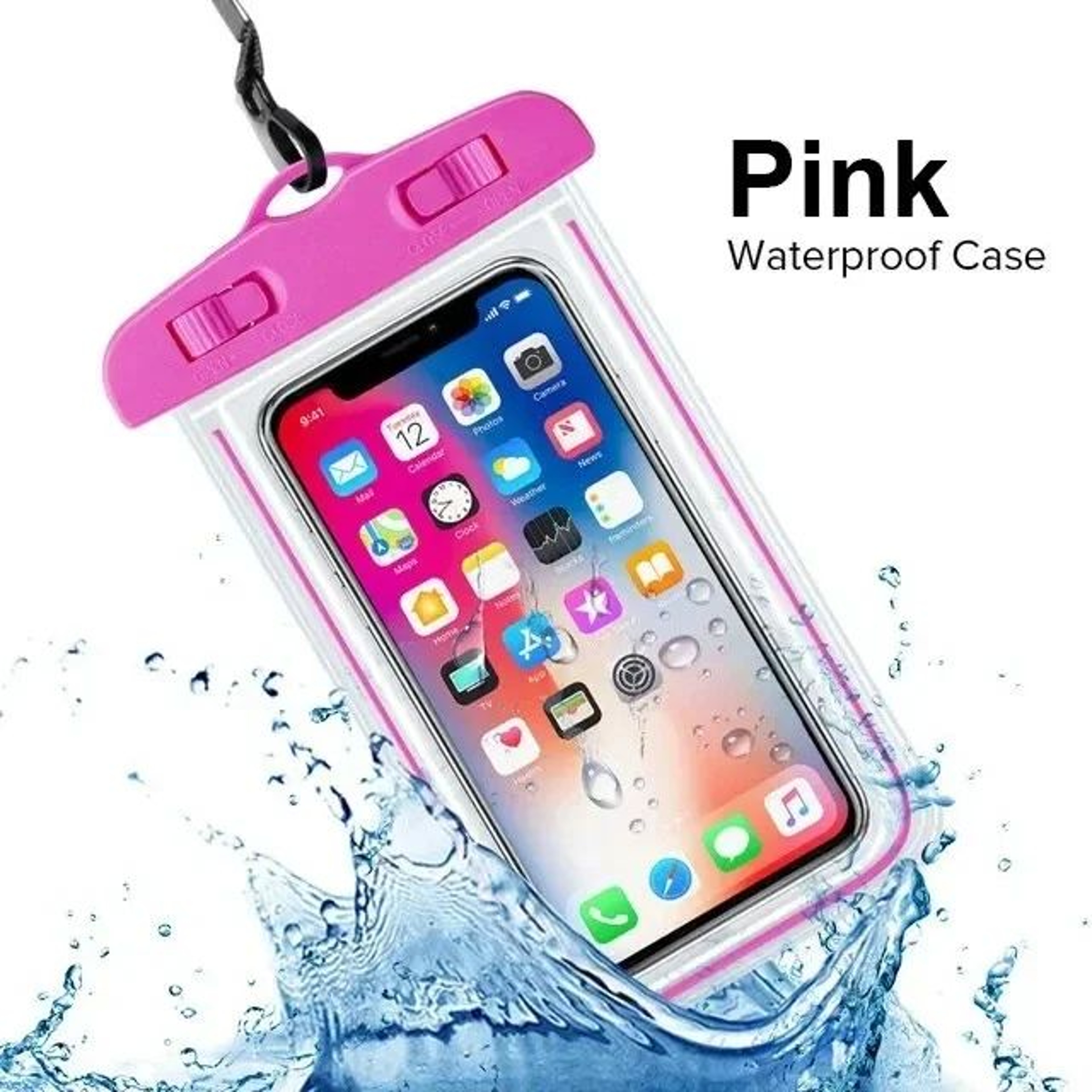 Universal Waterproof Phone Pouch Dry Bag For Swimming Beach  Outdoor Adventures 8