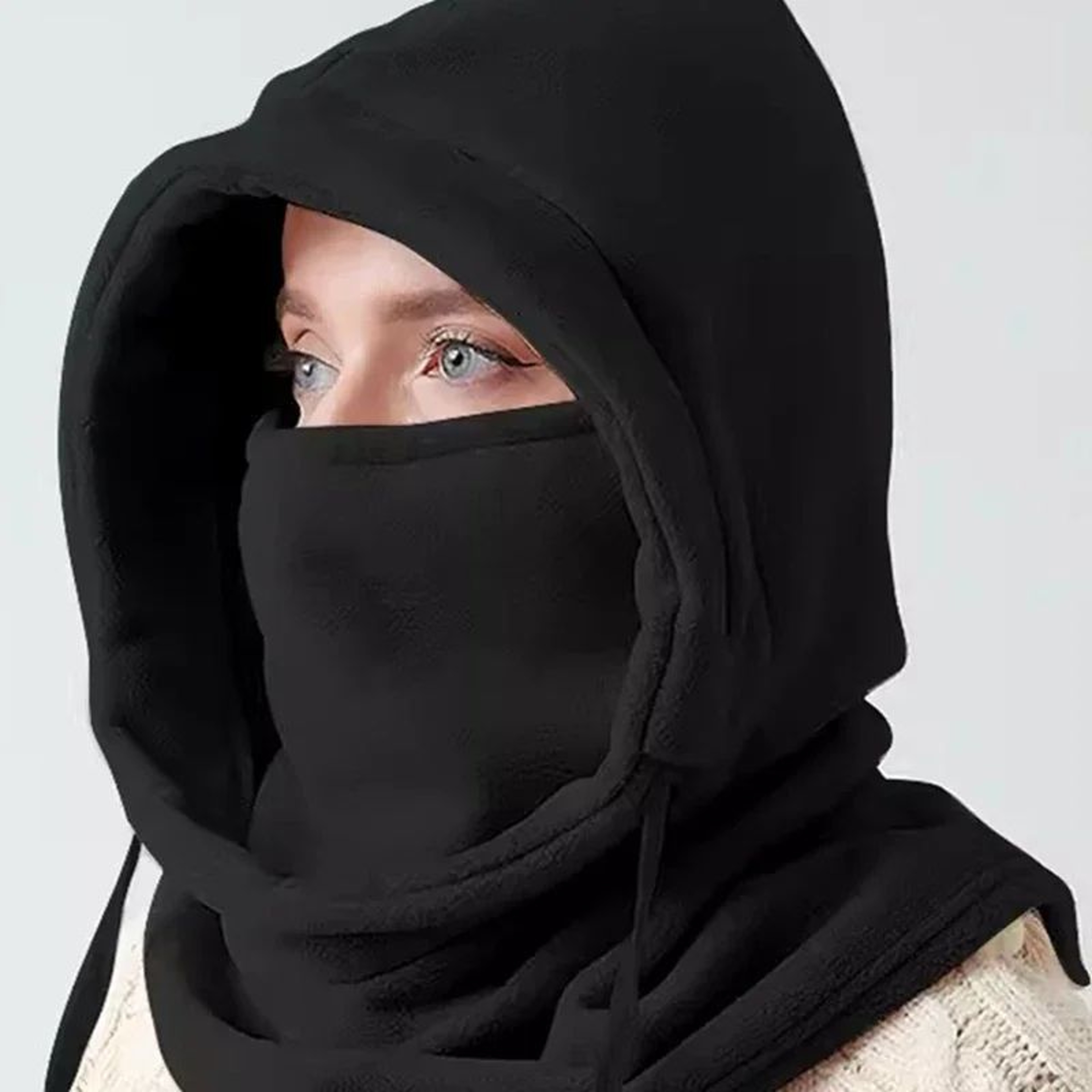 Winter Thermal Neck Warmer Fleece Balaclava  Windproof Ski  Cycling Face Mask 0