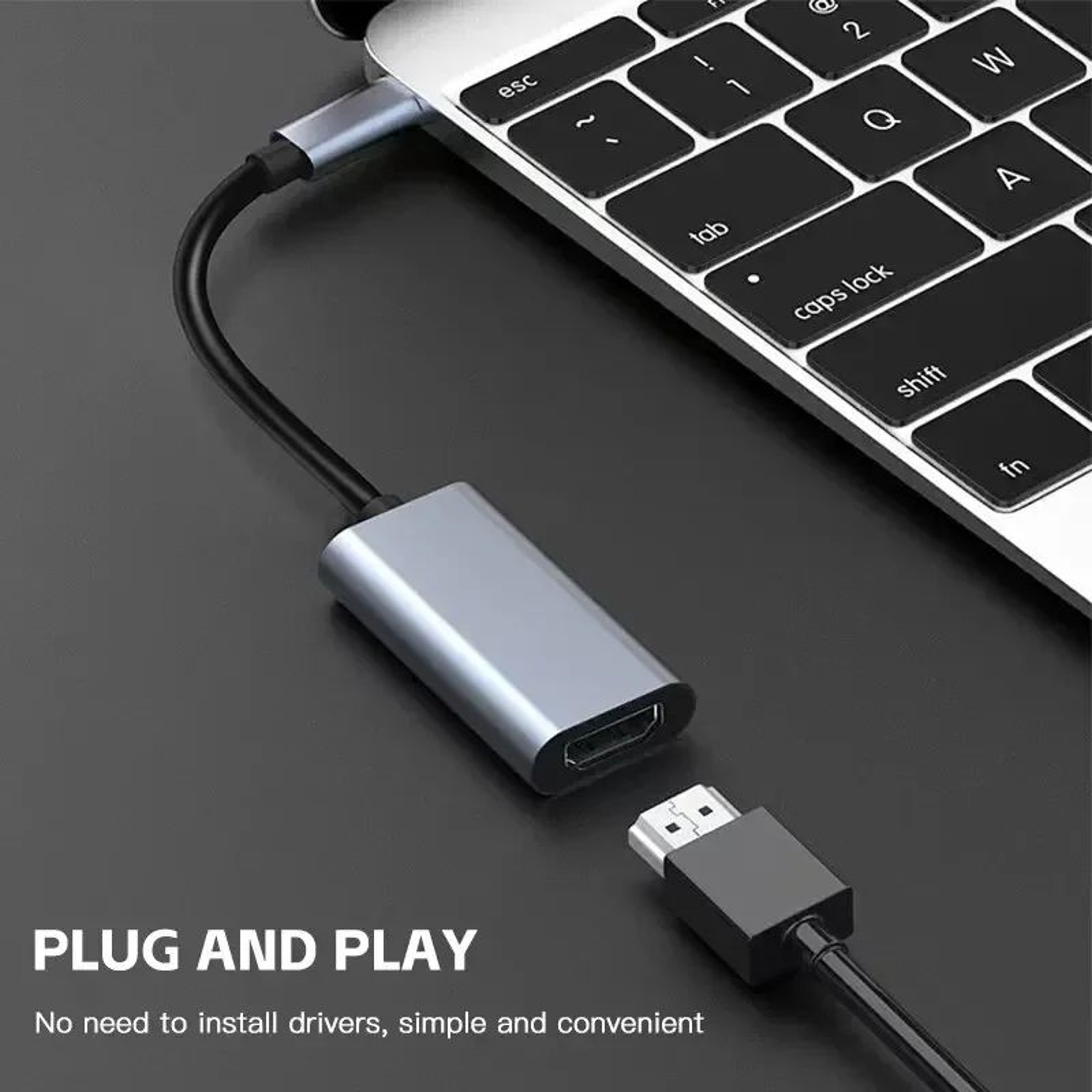 USBC To HDMI 4K Adapter  Seamless Screen Sharing For Work Play  Travel 3