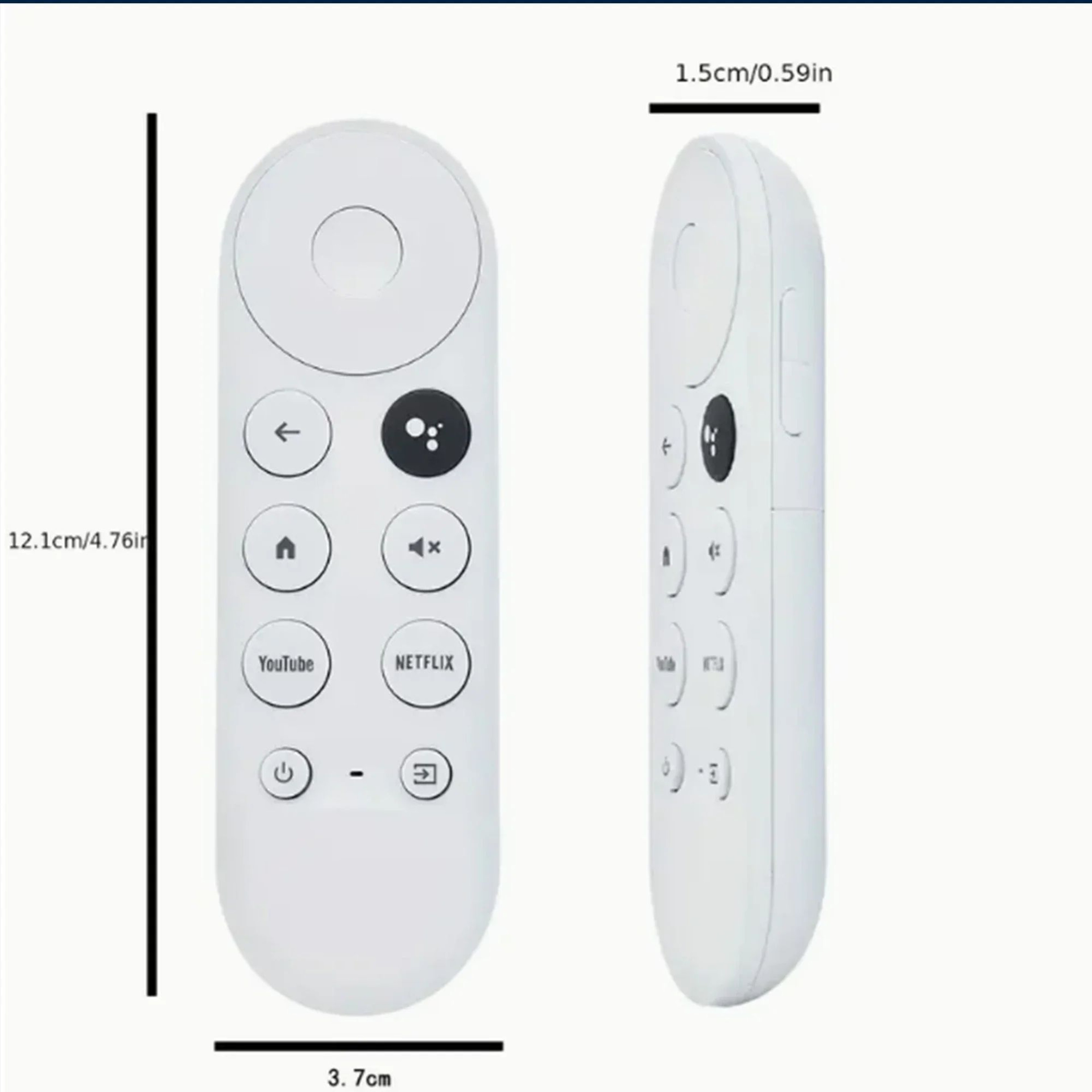 Replacement Voice Remote For Google Chromecast 4K  Seamless Control Zero Hassle 2