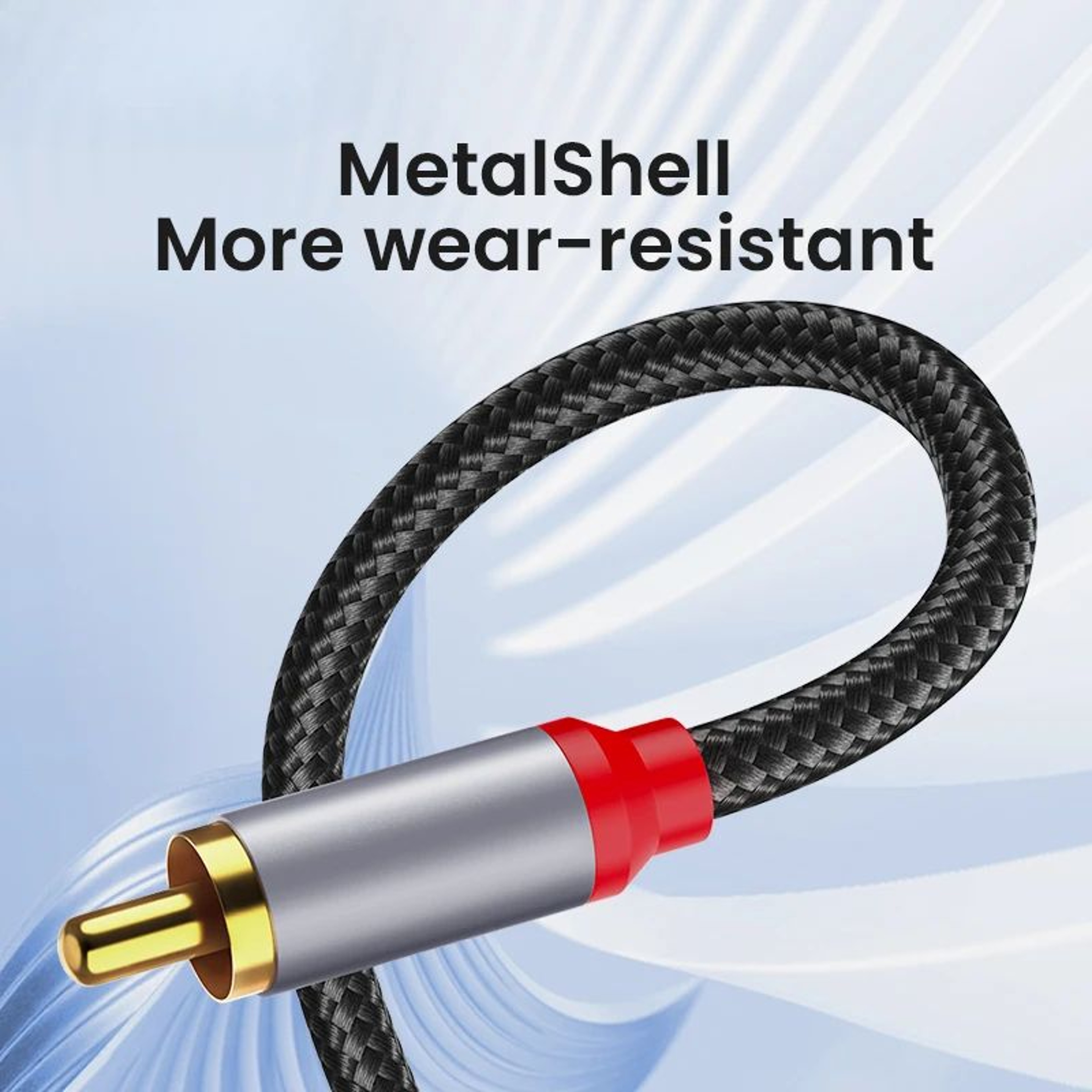35mm To RCA Audio Cable Adapter For TV Speakers  Amplifiers  Aux Jack To Dual RCA Male Splitter 3