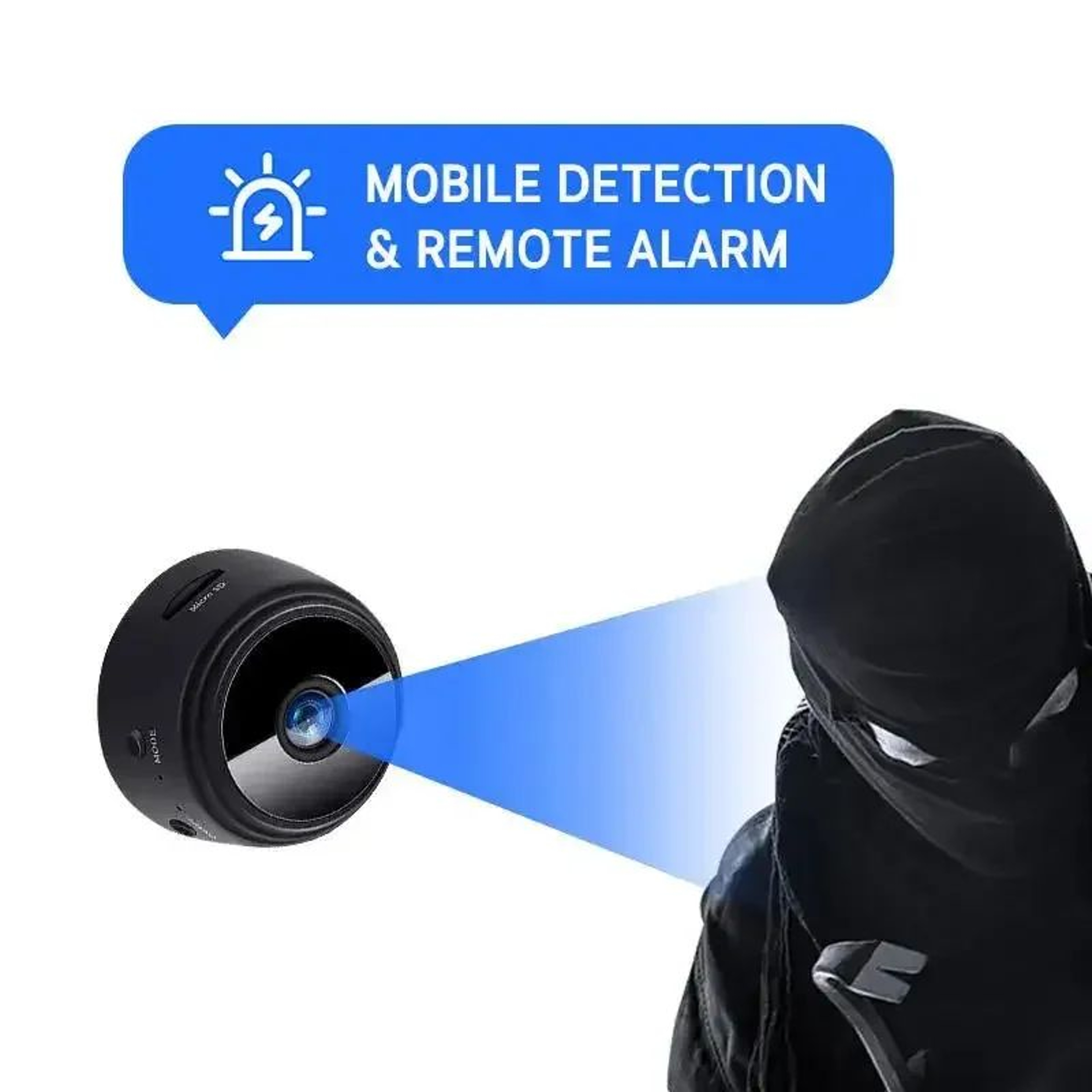 A9 Mini WiFi Security Camera 1080P With Night Vision  Smart App Control 4