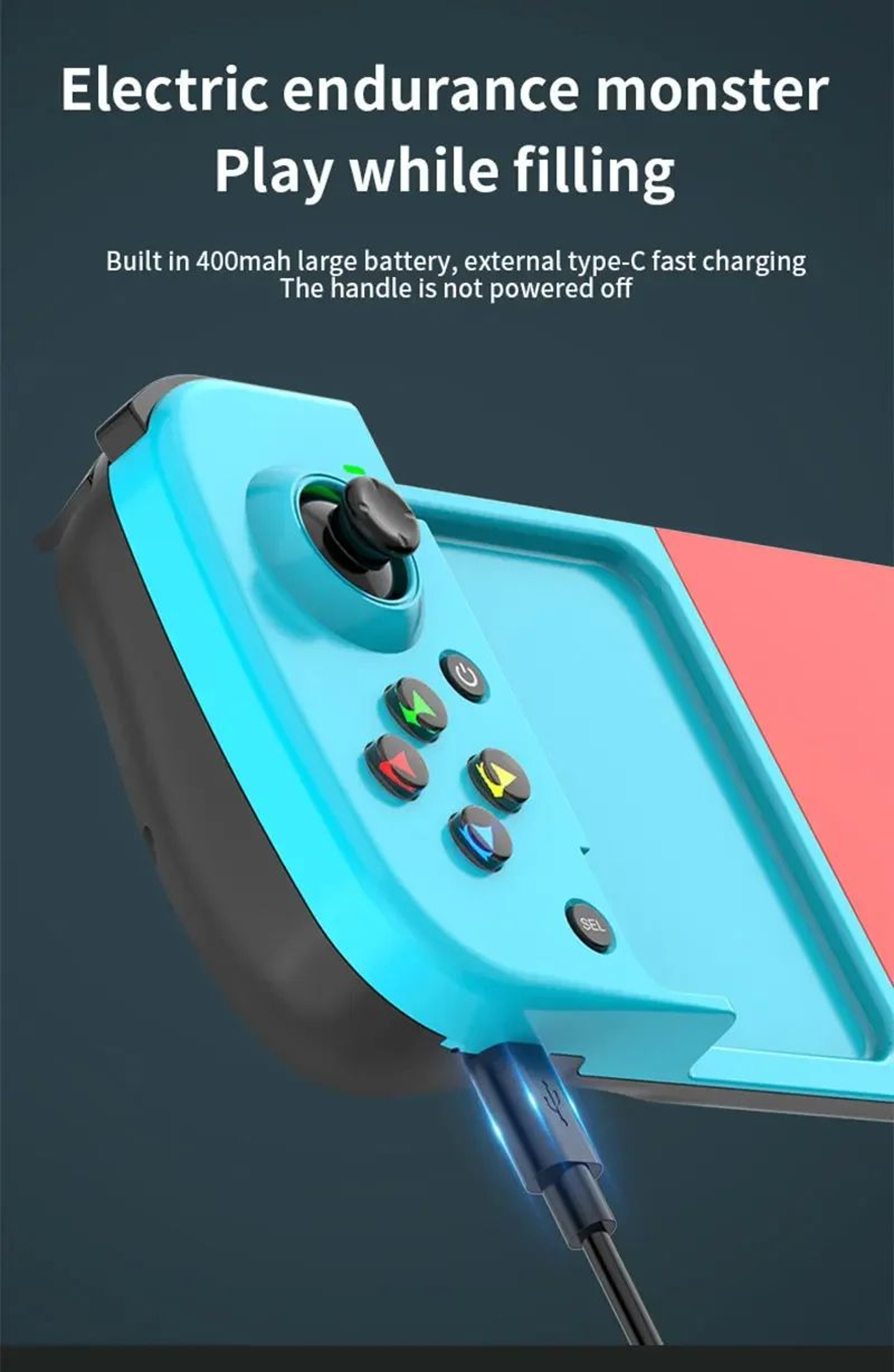 D3 Pro Wireless Mobile Game Controller  Bluetooth Stretchable Gamepad For Android  IOS 8