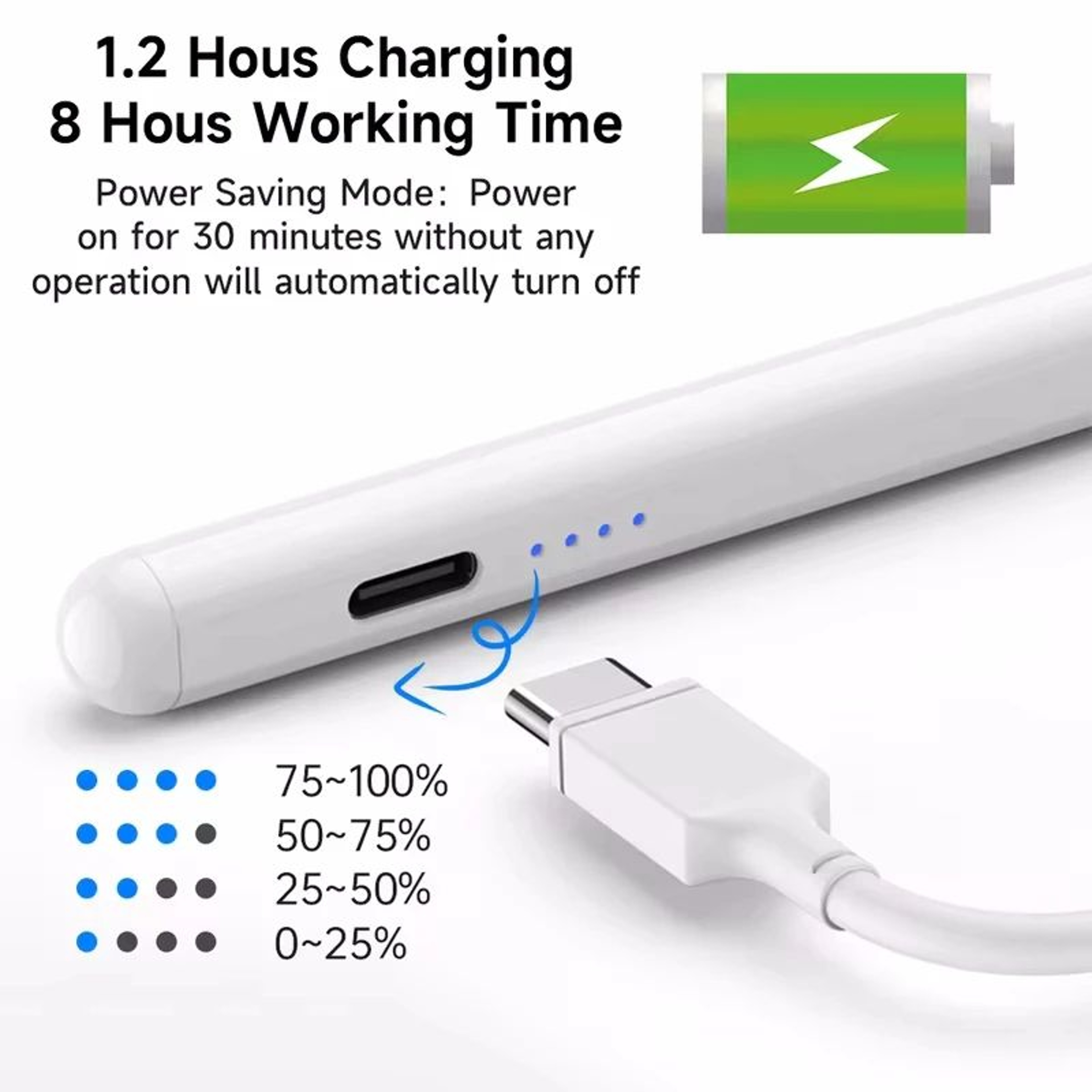 Universal Precision Stylus Pen For Tablets  Phones  Smooth Universal Stylus Pen For IPad Android  T 1