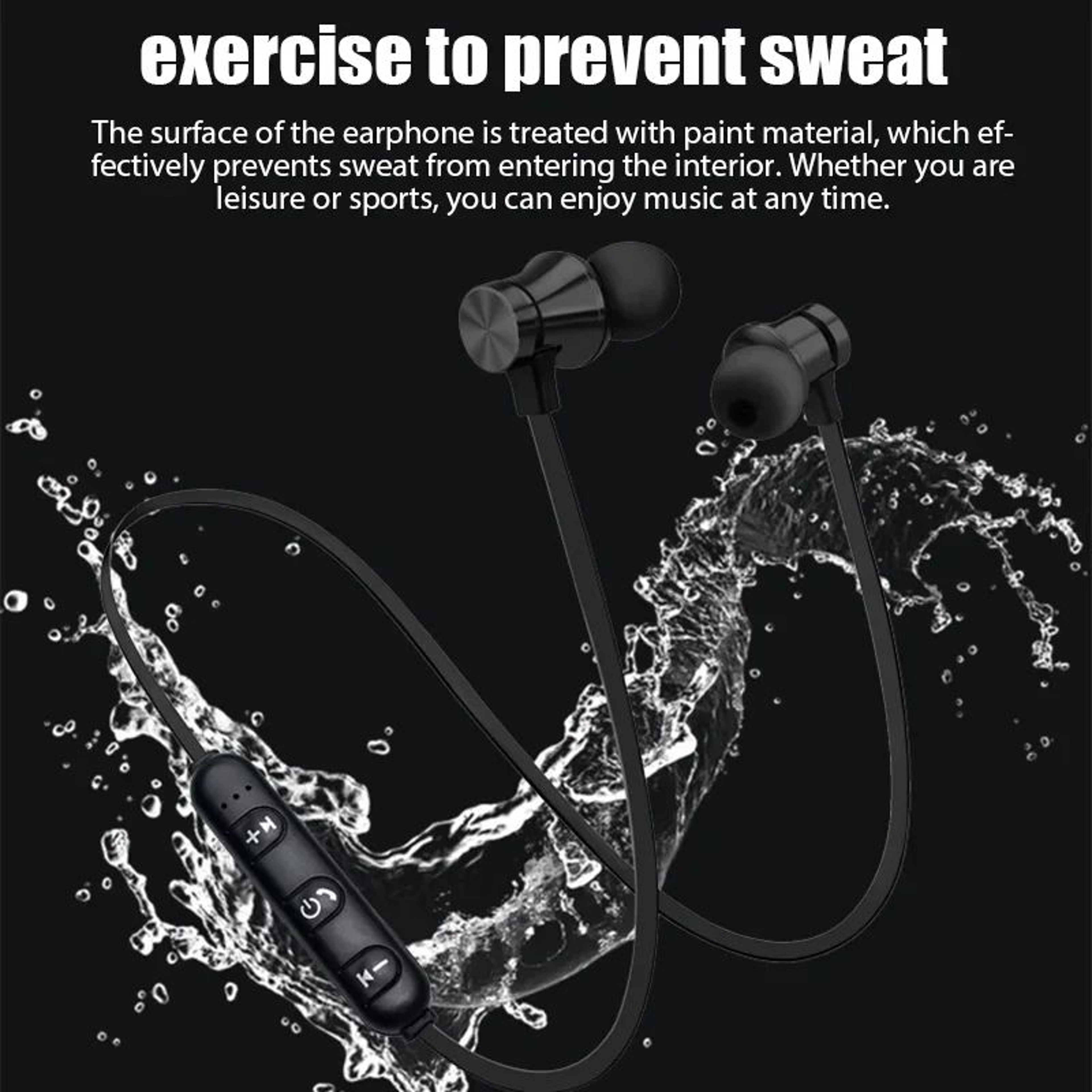 XT11 Magnetic Bluetooth Neckband Earbuds For Sports  Daily Use 5