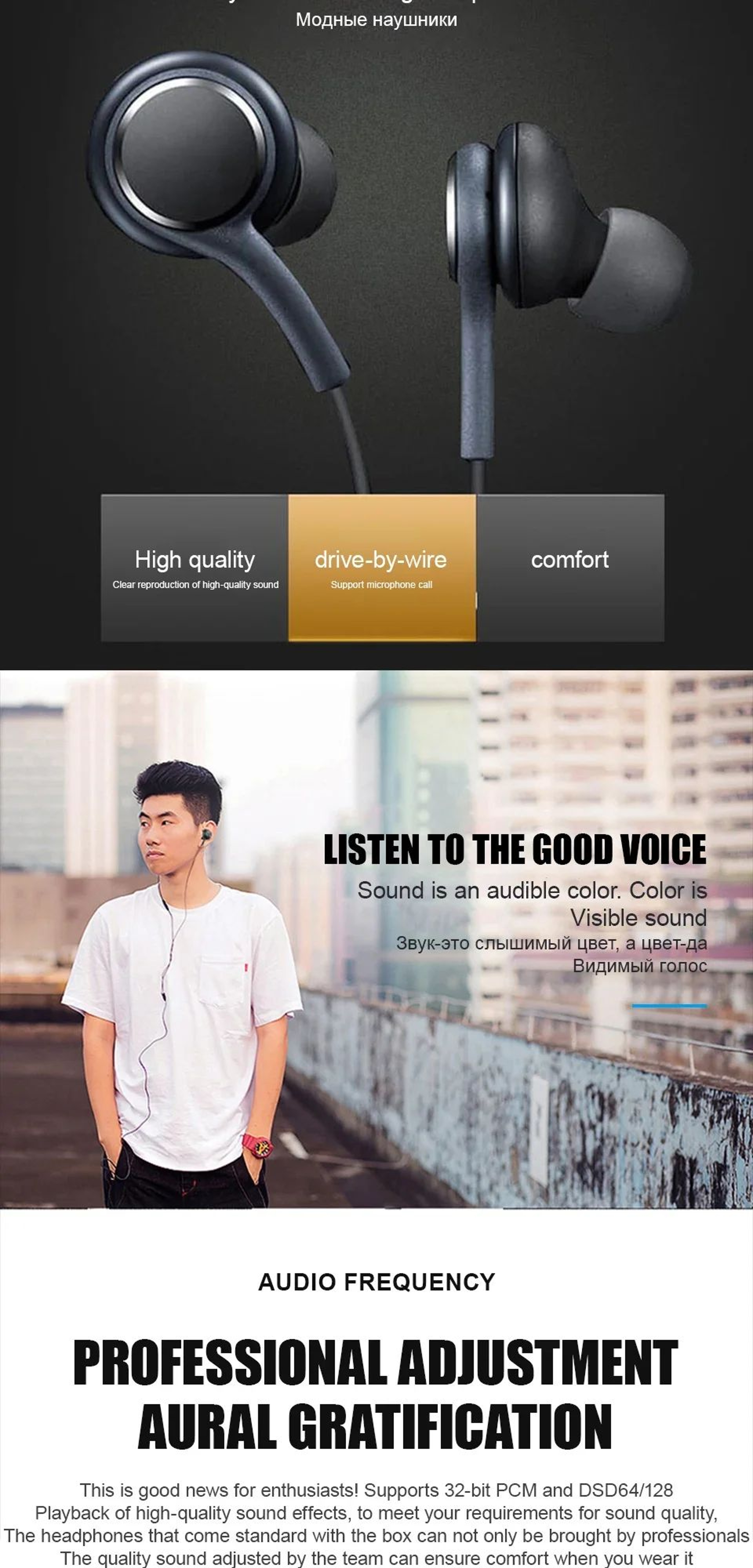 USBC Wired Earphones For Samsung Galaxy  HiFi Sound BuiltIn Mic  Comfort Fit 2