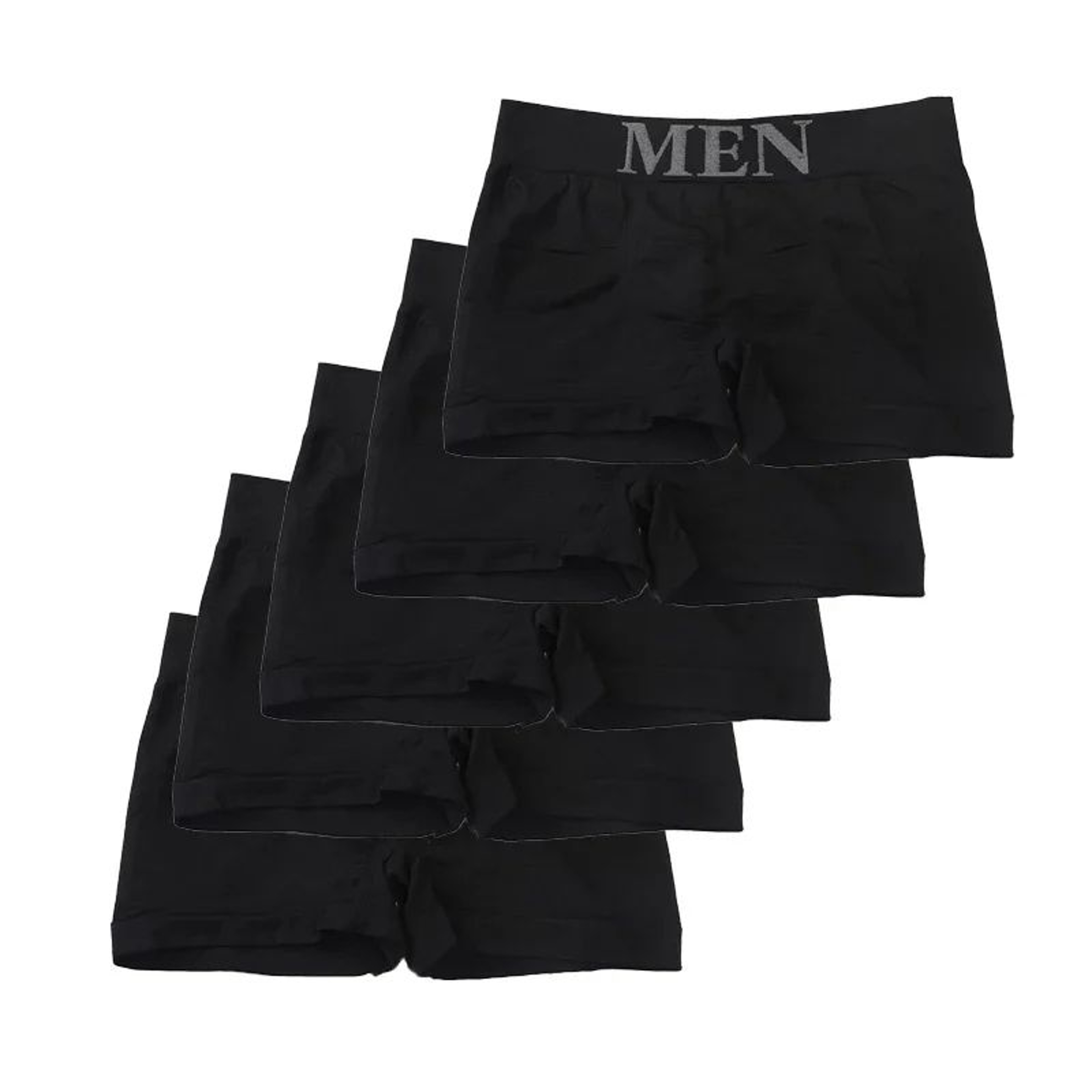 UltraFlex Comfort Mens Boxer Briefs  5Pack Breathable HighElastic Underwear 6