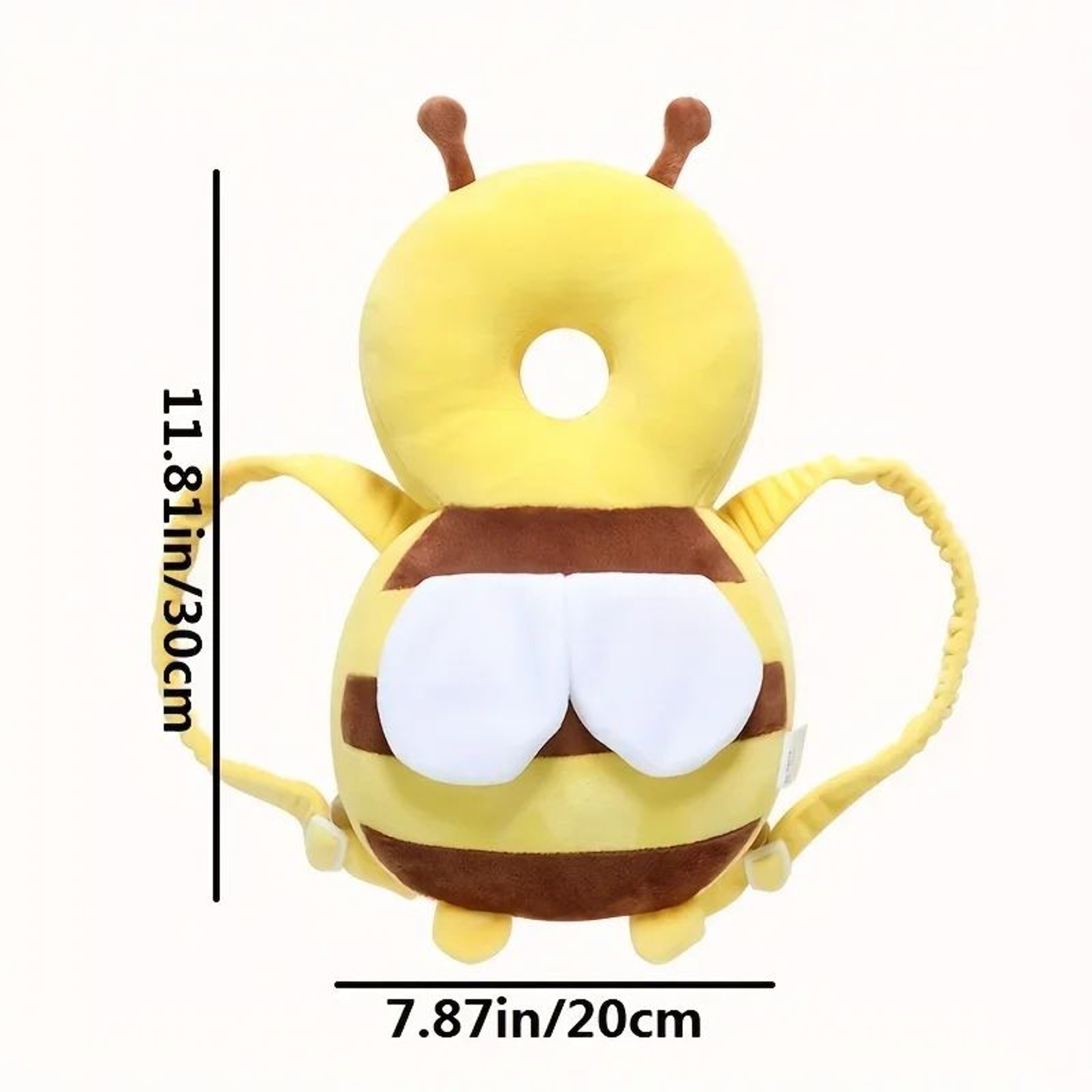 Little Bee Baby Head Protection Pillow  Breathable AntiFall Safety Hat For Crawling  Walking Babies 2