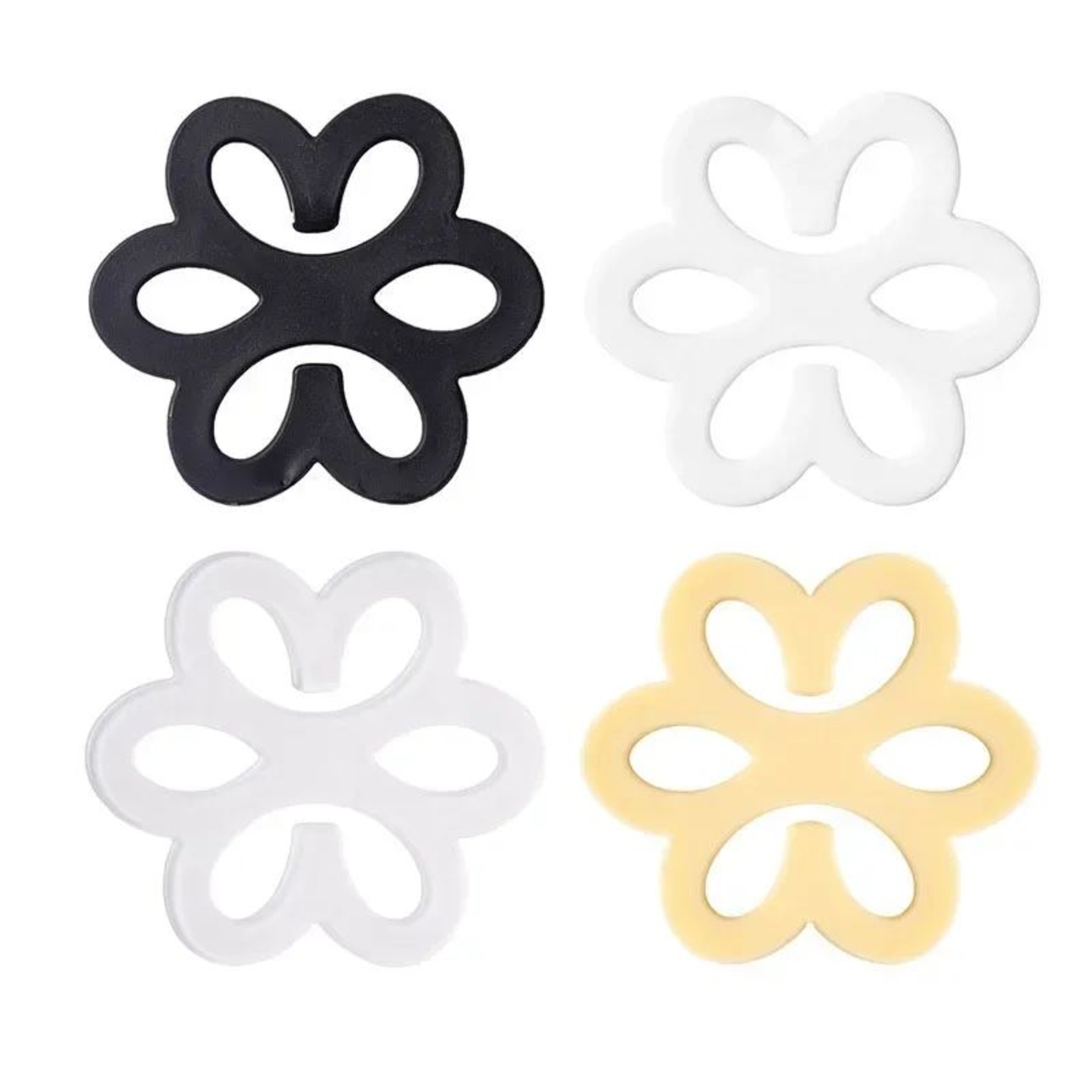 FlowerShaped Bra Strap Clips  NonSlip Bra Strap Concealers For A Seamless Braless Look 20Pack 1