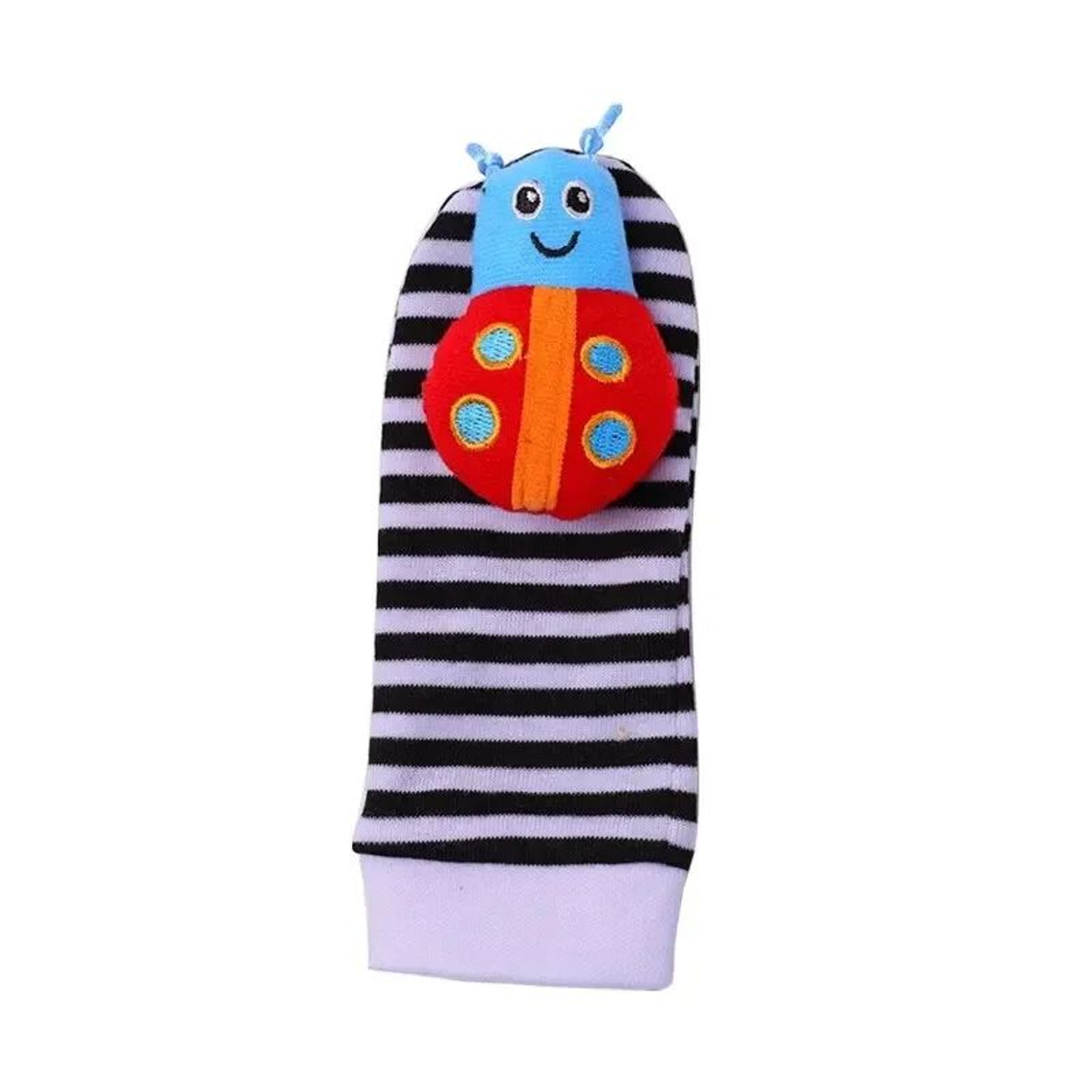 4Piece Baby Sensory Rattle Toys Set  2 Wrist Rattle Toys  2 Foot Rattle Sock Toys 012 Months 5
