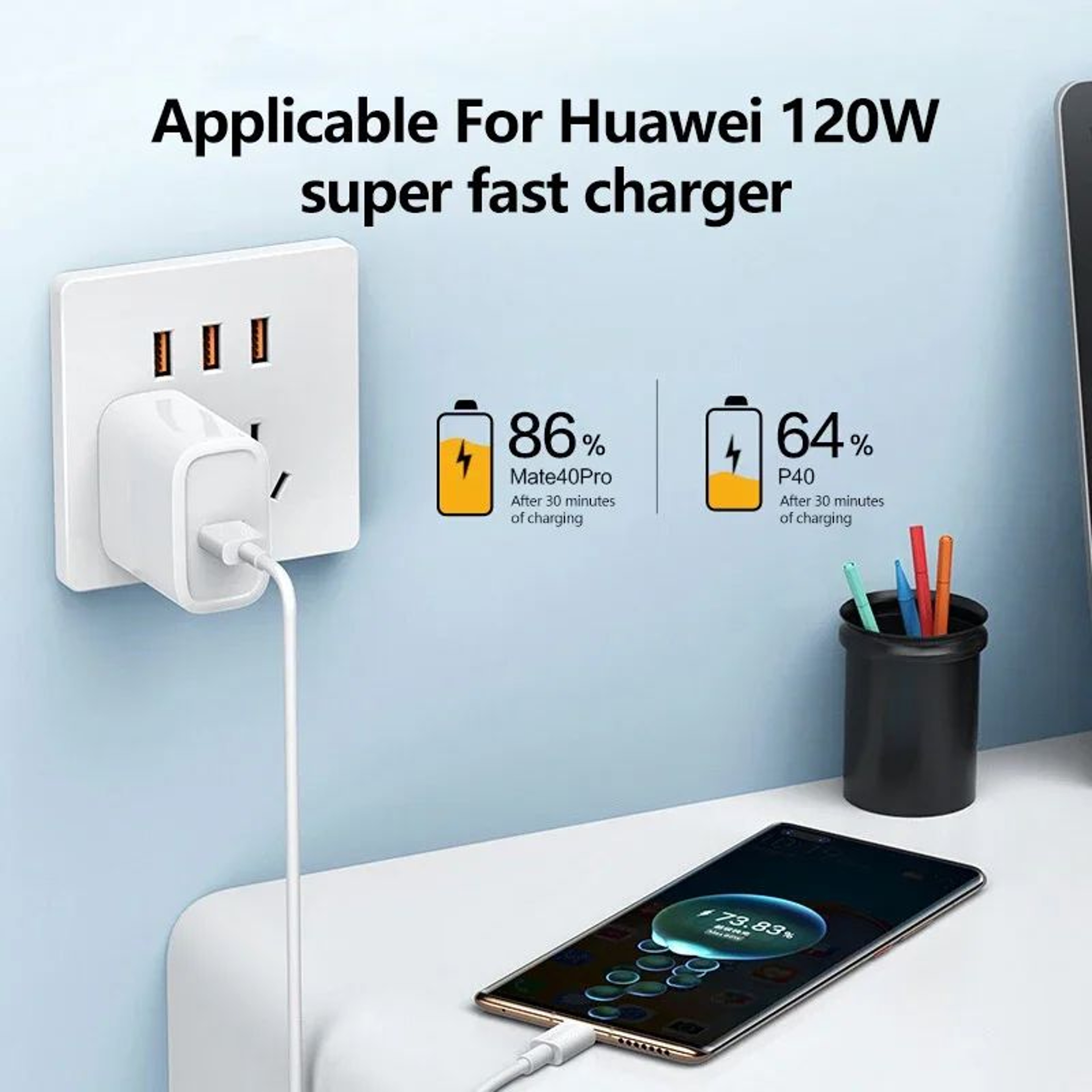 120W USBC Fast Charging Cable 10A  Durable HighSpeed Data  Power Cable 1