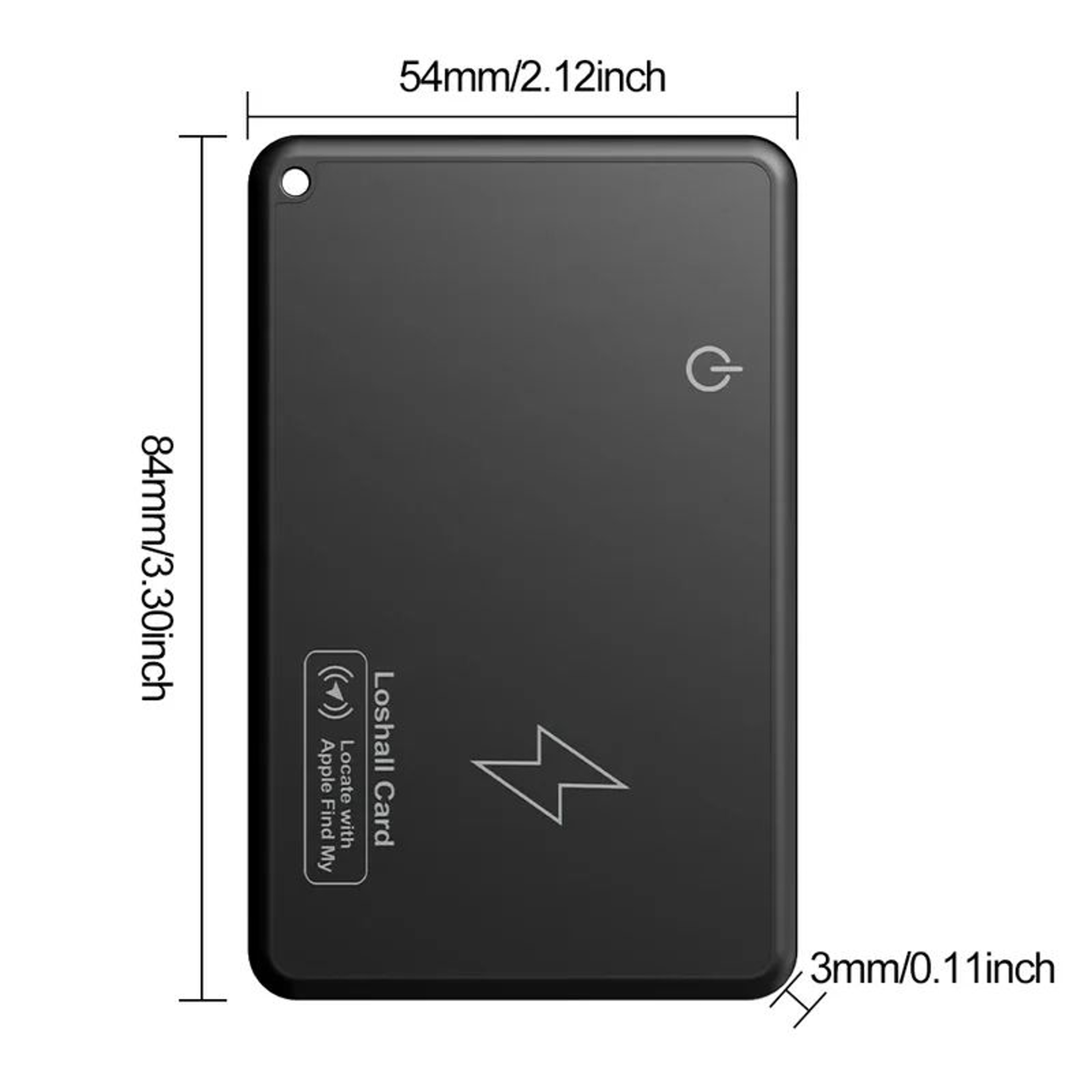UltraThin Apple Find My Tracker Card  Waterproof Wireless Charging Wallet Locator 5