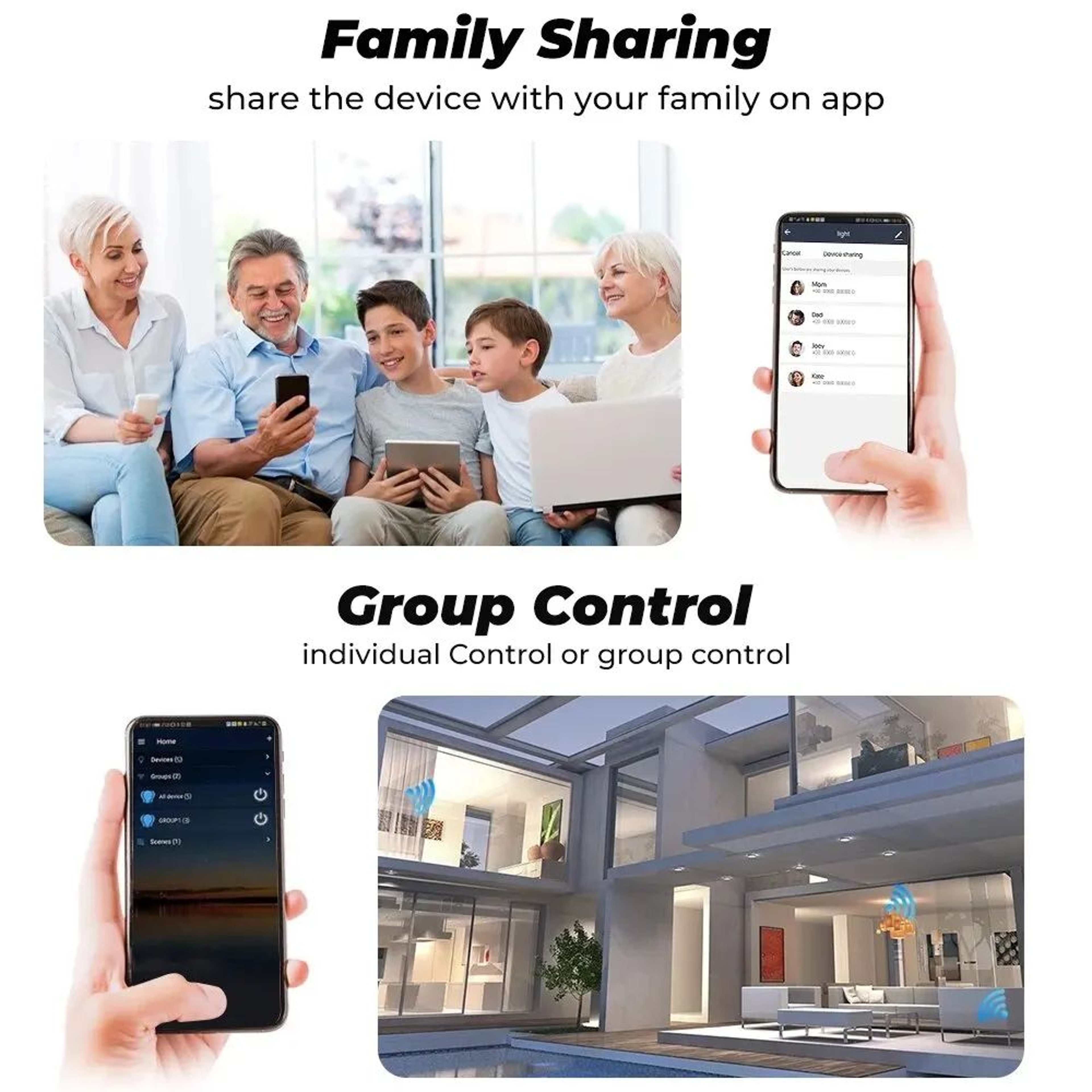 WiFi Smart Switch DIY Remote Controller For Alexa  Google Home Automation 4