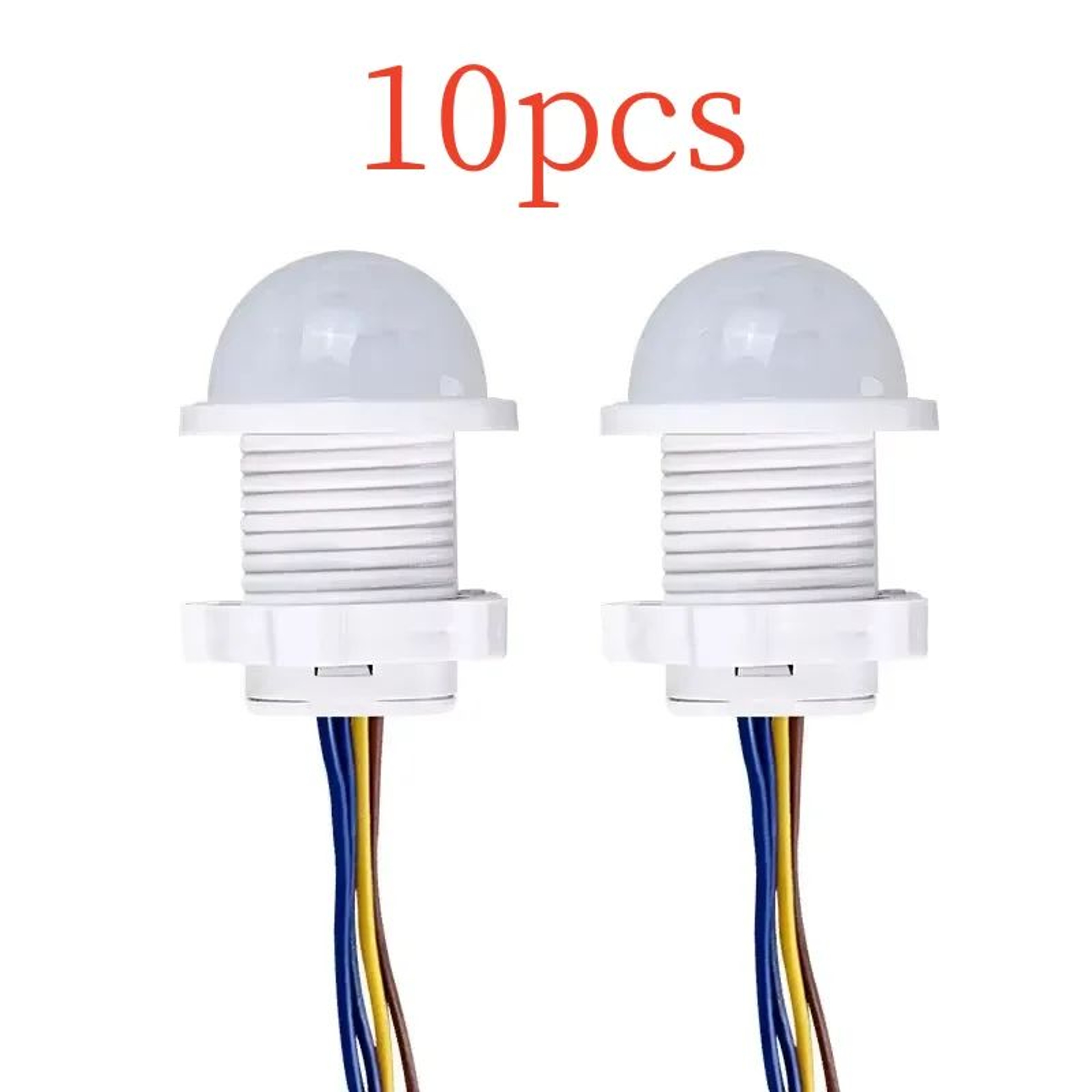 Smart PIR Motion Sensor Light Switch  Indoor  Outdoor Infrared Auto OnOff 2Pack 8
