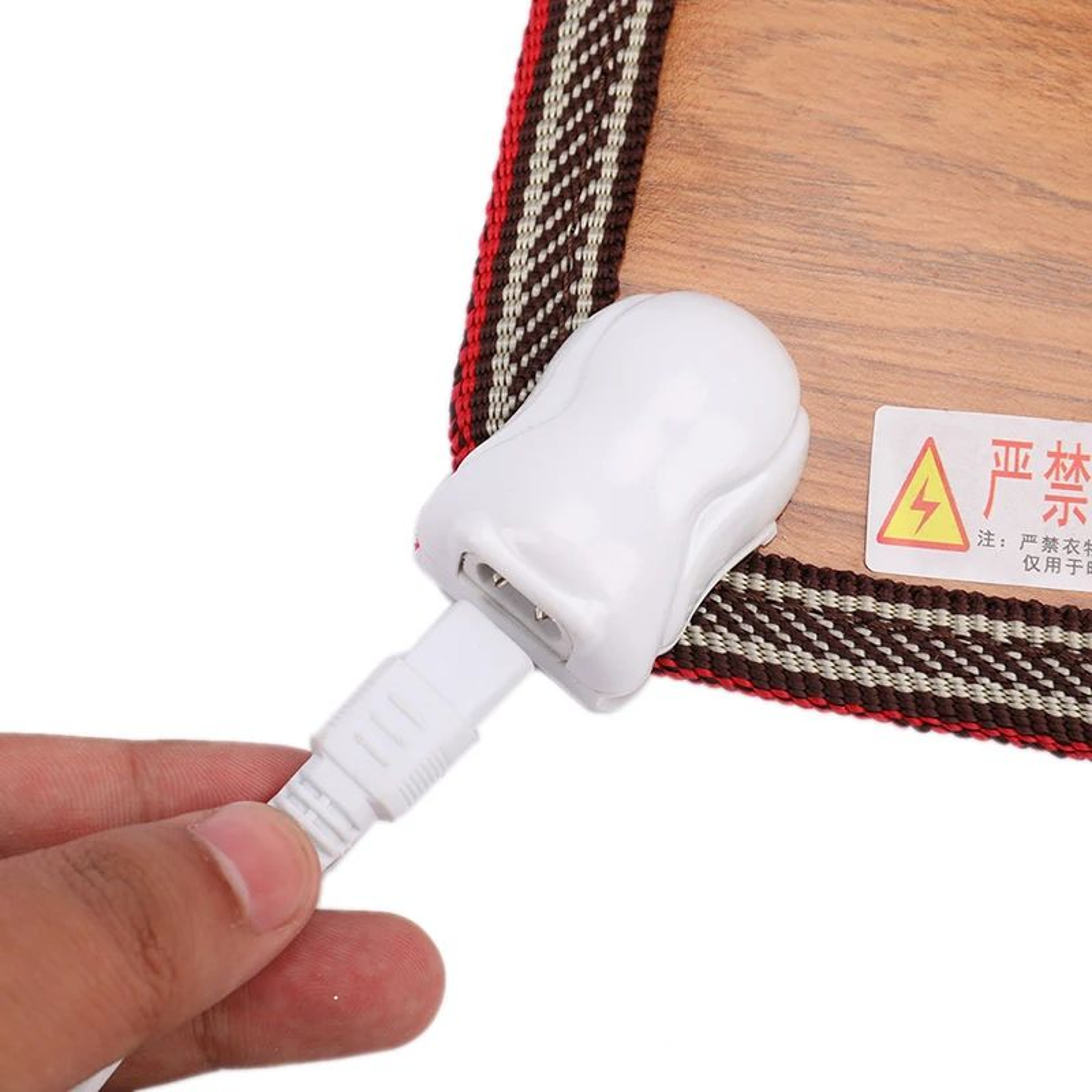 Electric Heated Foot Mat With Thermostat  Cozy UnderDesk Foot  Leg Warmer For Home And Office 5