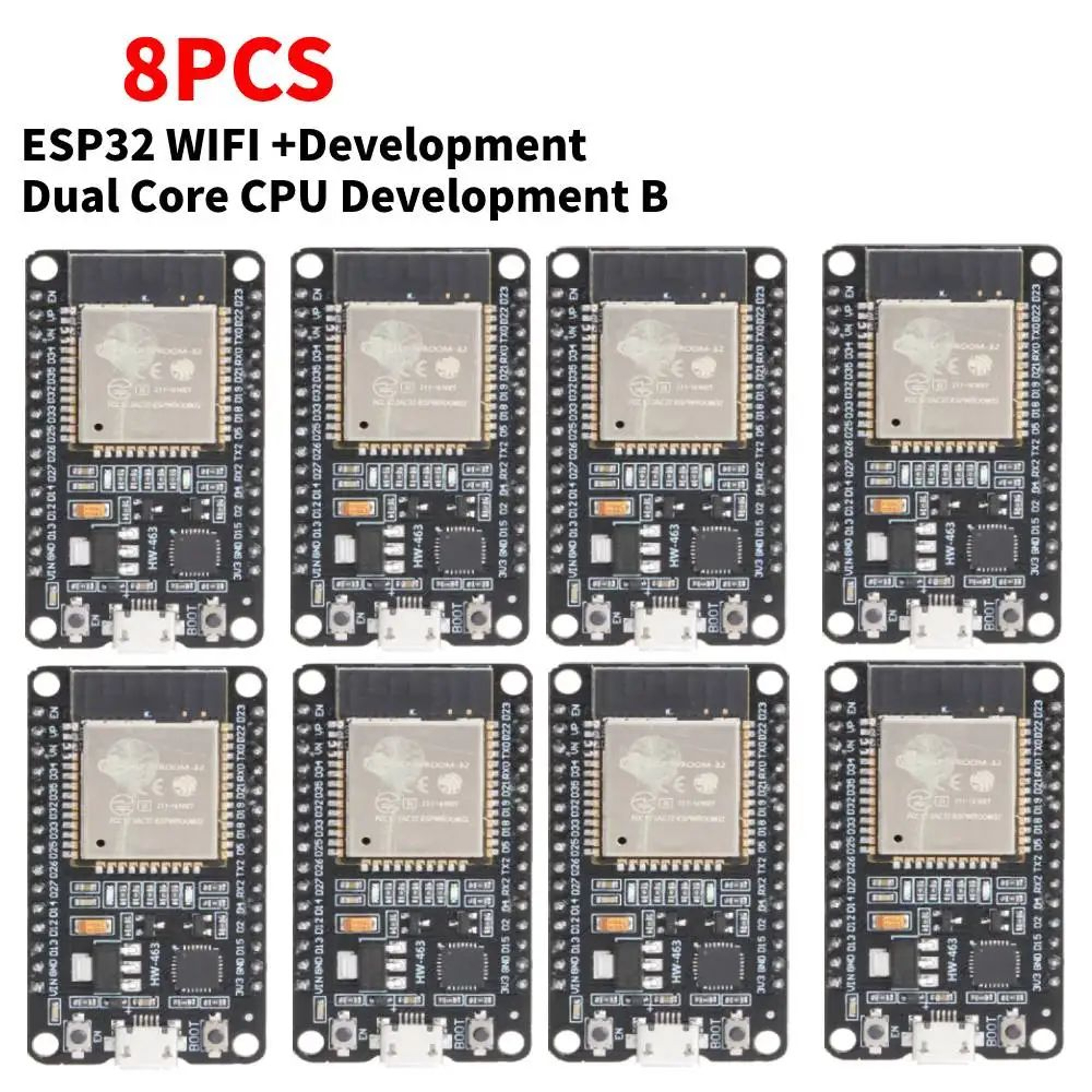 ESP32 WROOM32 Wireless Development Board With USBC  Dual Connectivity 22