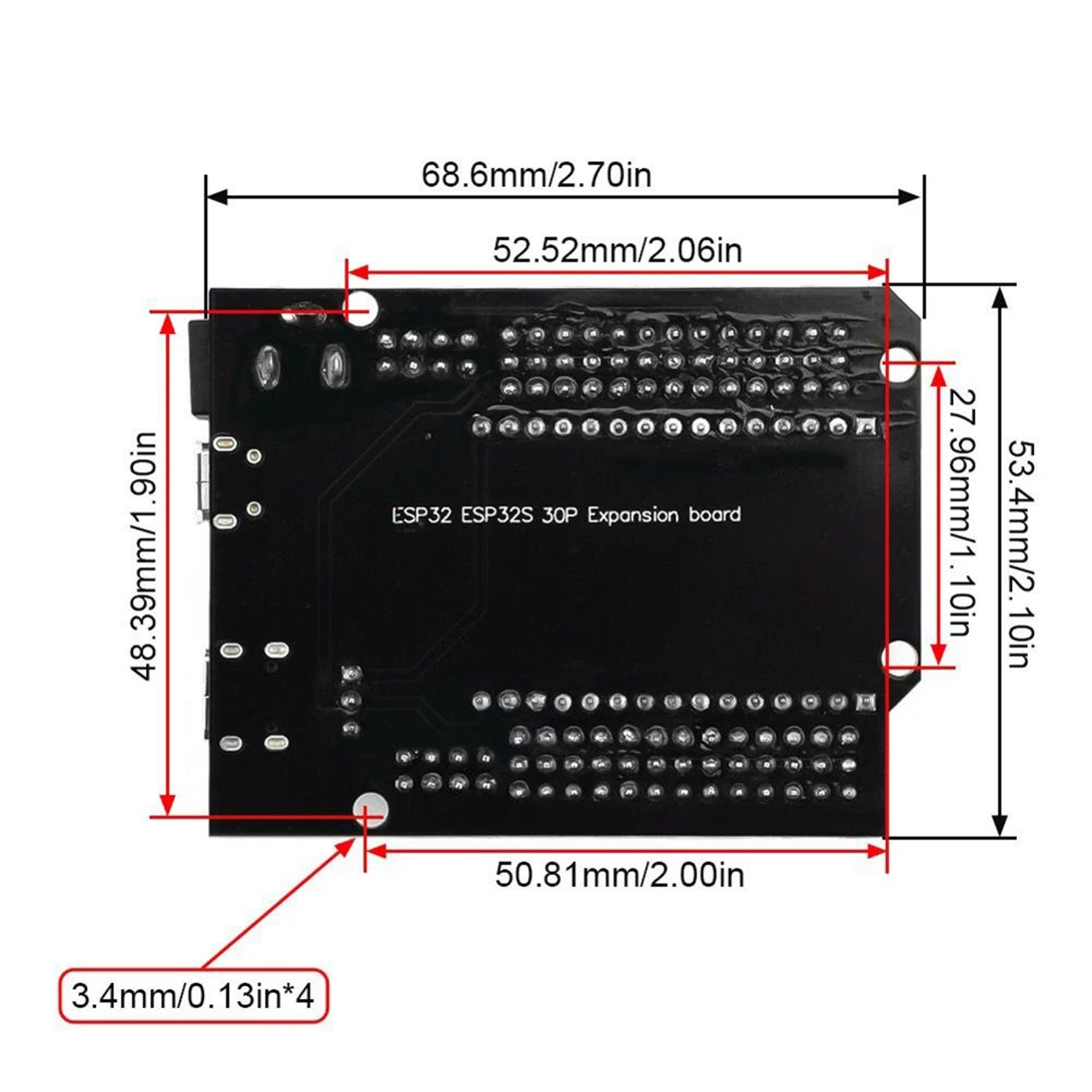 ESP32 DevKitC USBC WiFi  Bluetooth Development Board CH340C DualCore UltraLow Power 5