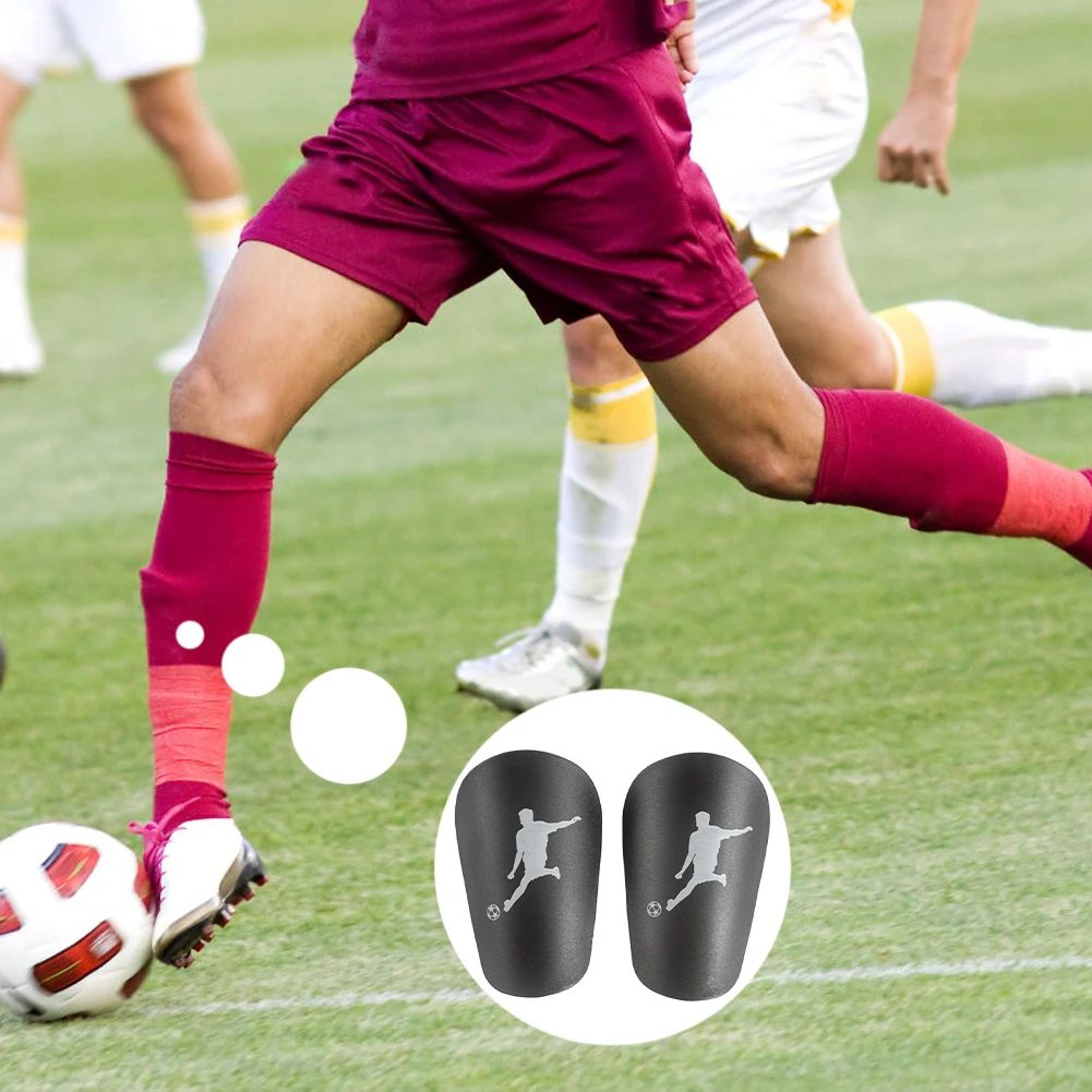 Mini Soccer Shin Guards  Extra Small Lightweight Shin Pads For Kids  Adults 3