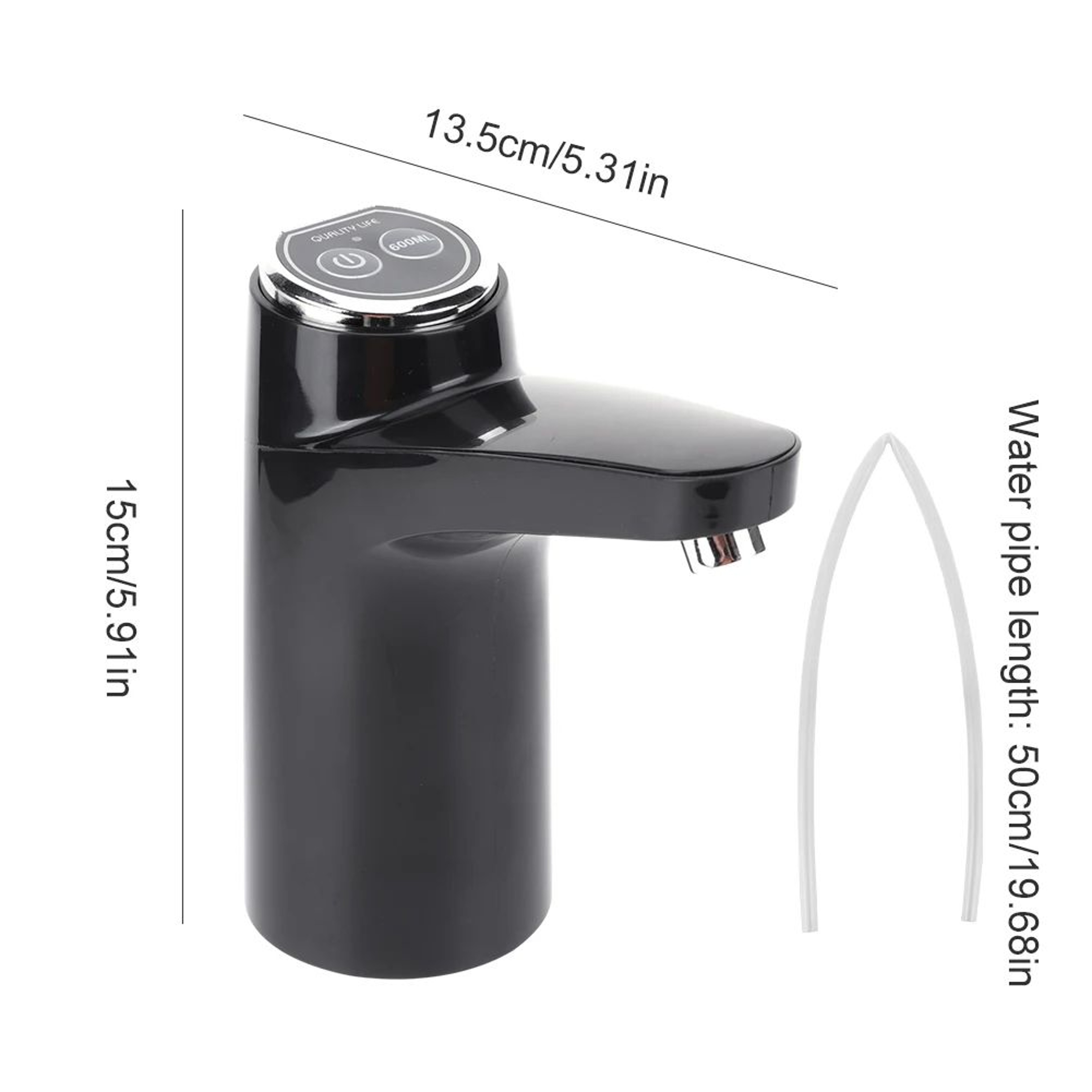 Portable Electric Water Pump Dispenser  Wireless OneTouch Water Pump For Camping And Home 1