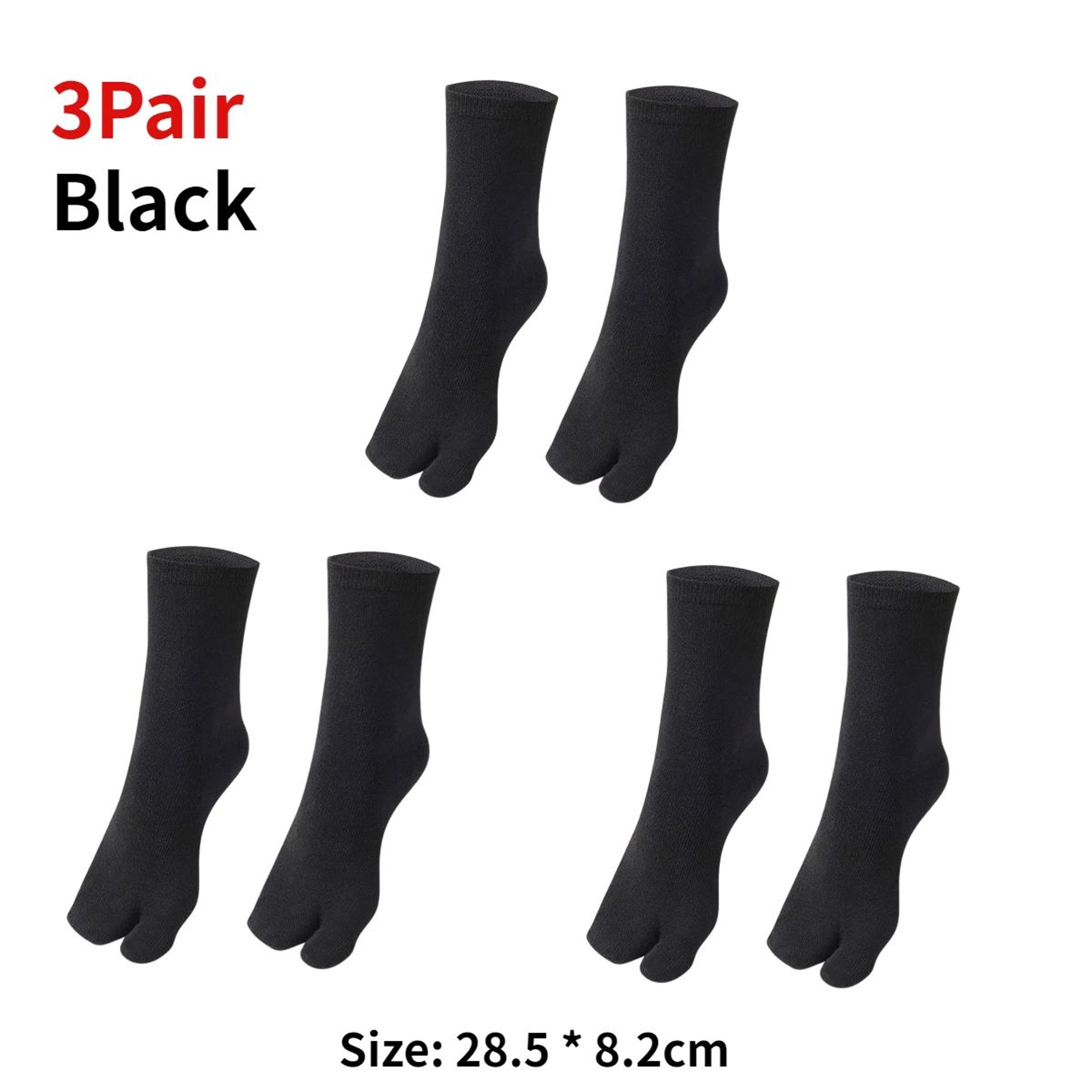 Japanese Tabi TwoToe Socks For Sandals And Clogs Unisex 15 Pairs 13