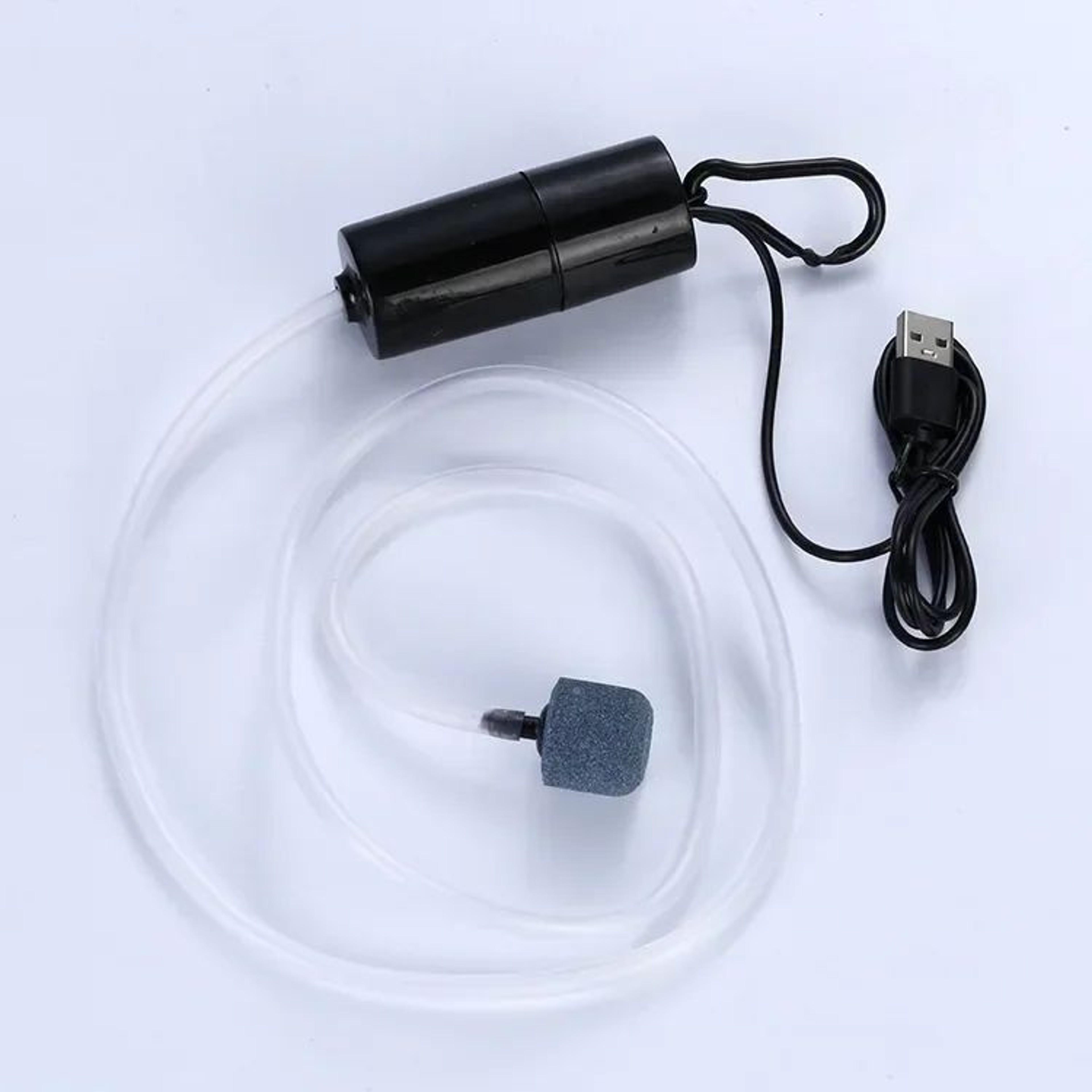 Portable USB Aquarium Oxygen Pump  Mini Silent Air Oxygenator For Fish Tanks  Outdoor Fishing 7