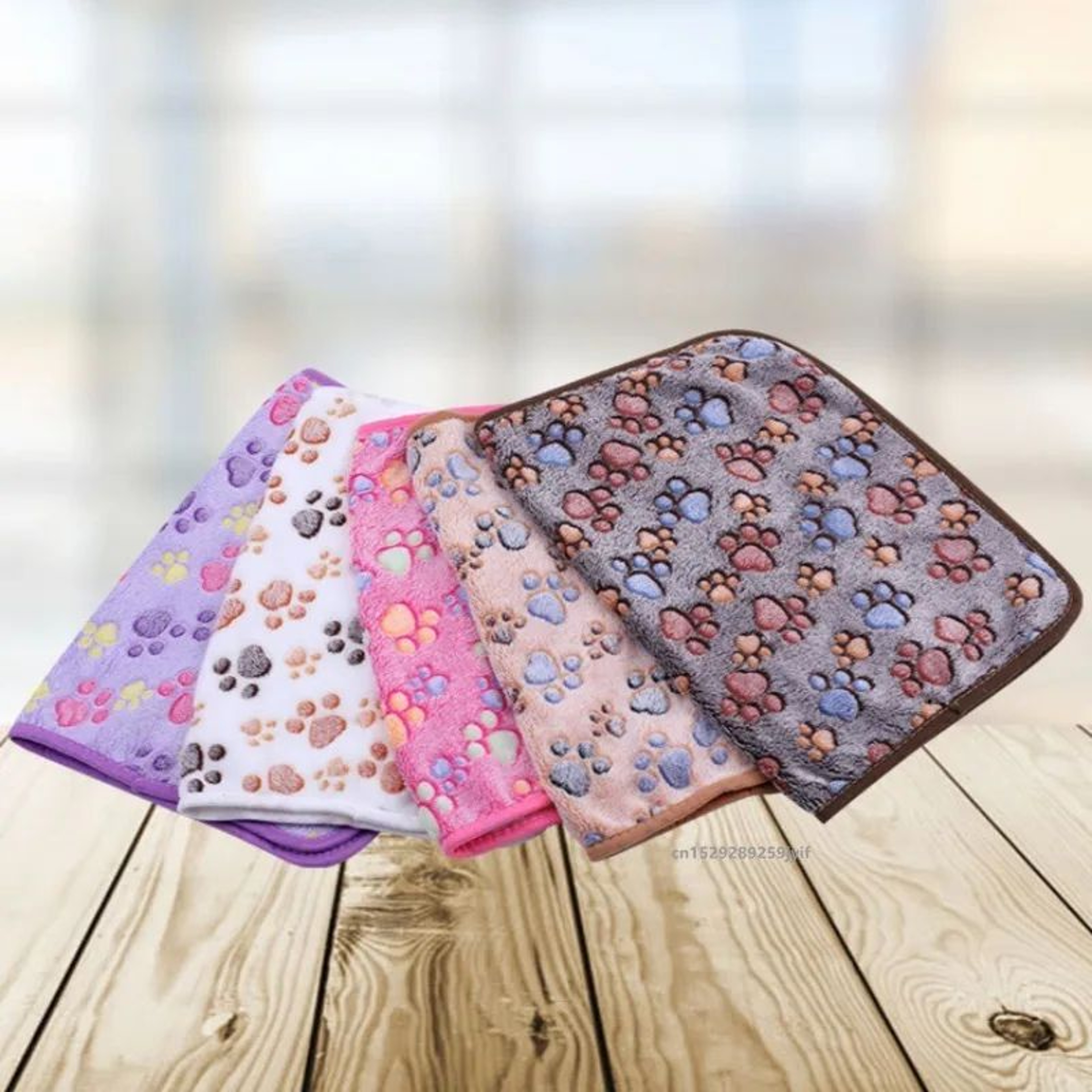 UltraSoft Plush Pet Blanket For Dogs  Cats  Cozy Cartoon Winter Pet Mat 4