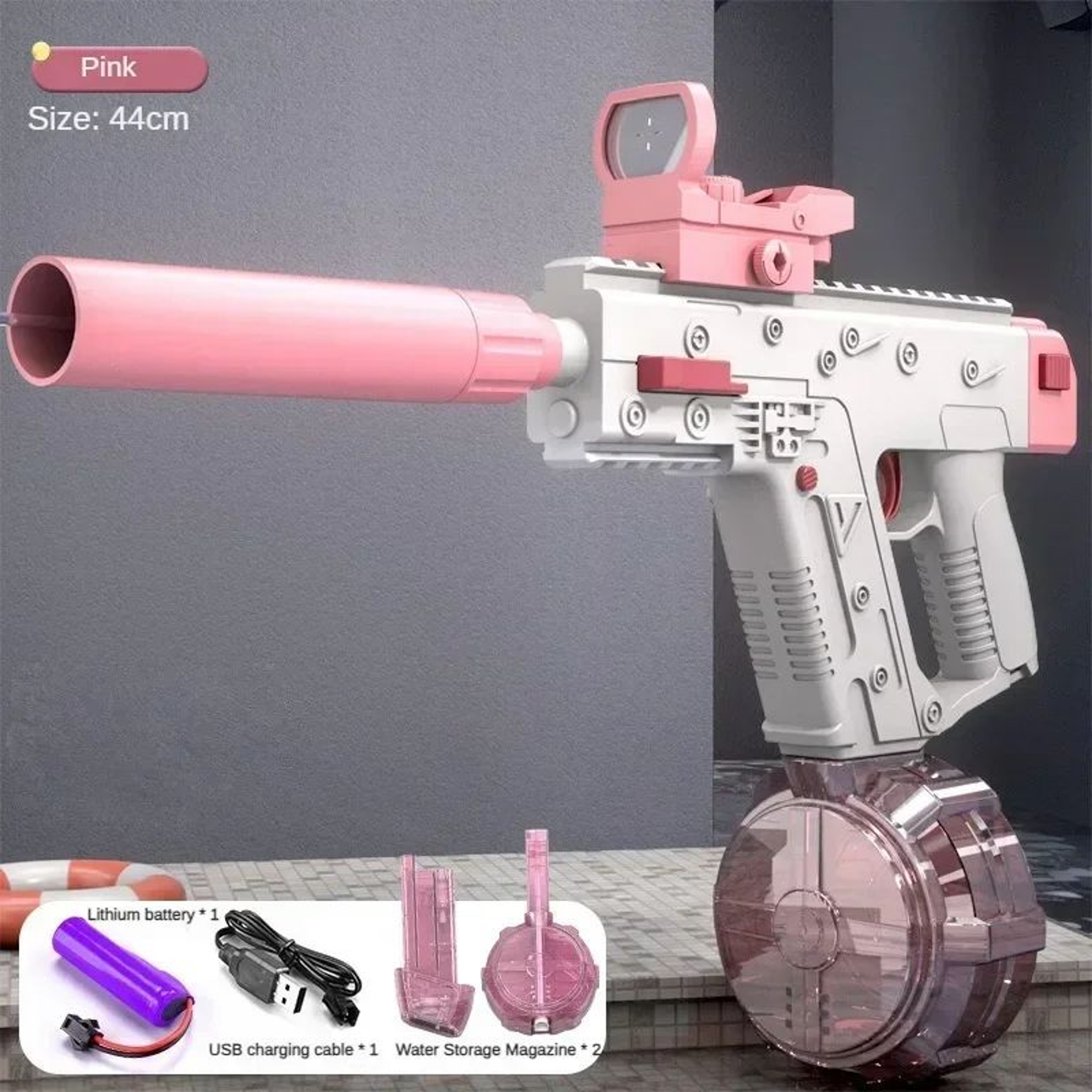 AquaStrike Pro M416 Electric Water Gun  Fully Automatic Rechargeable Blaster For Kids  Teens 10