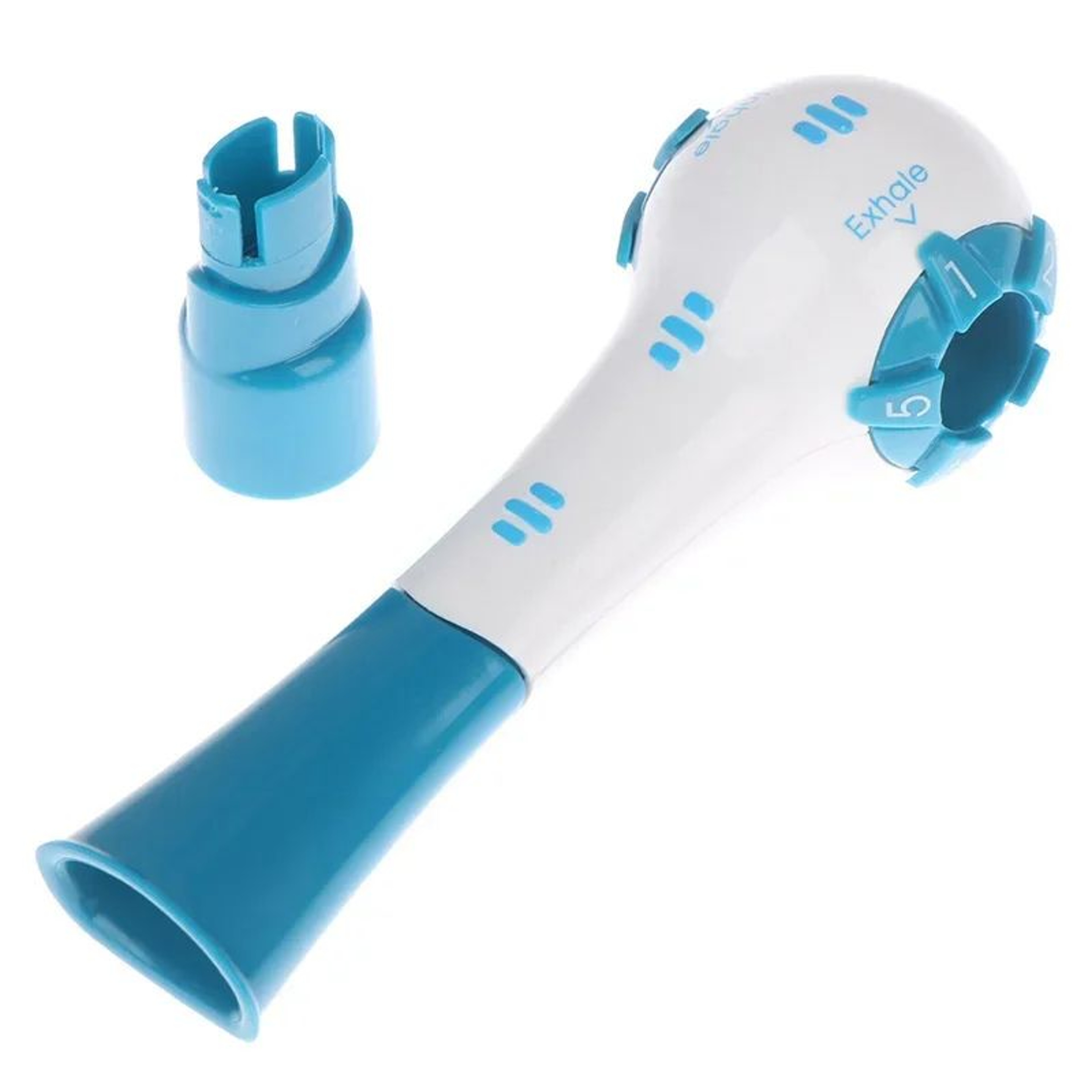 Adjustable Resistance Breathing Trainer For Lung Capacity  Endurance 8