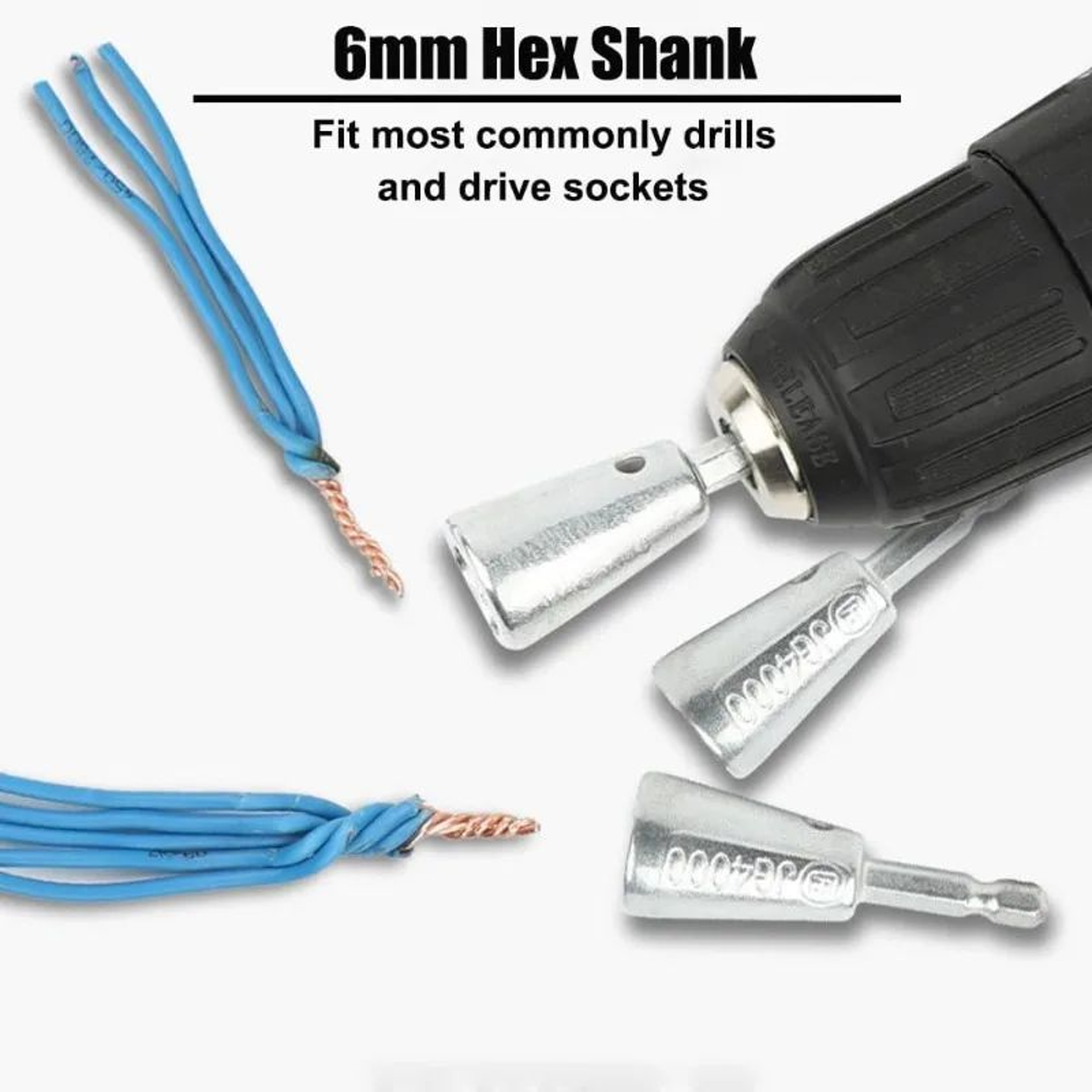 Electric Drill Wire Twisting Tool  Fast Secure Cable Connector For Electricians  DIY Projects 3