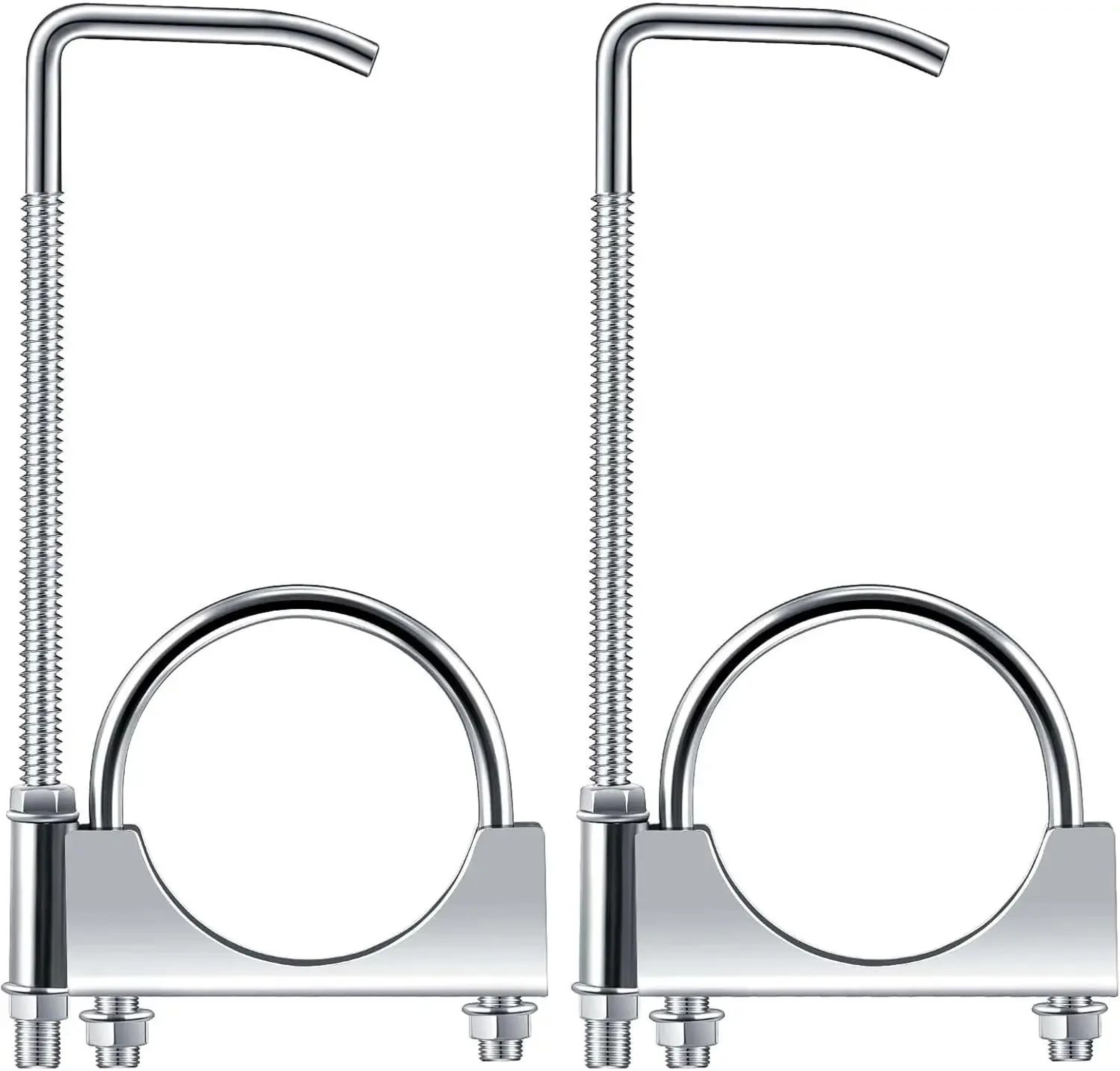 HeavyDuty 25 Inch Exhaust Clamp With Hanger For Secure Muffler Support 7