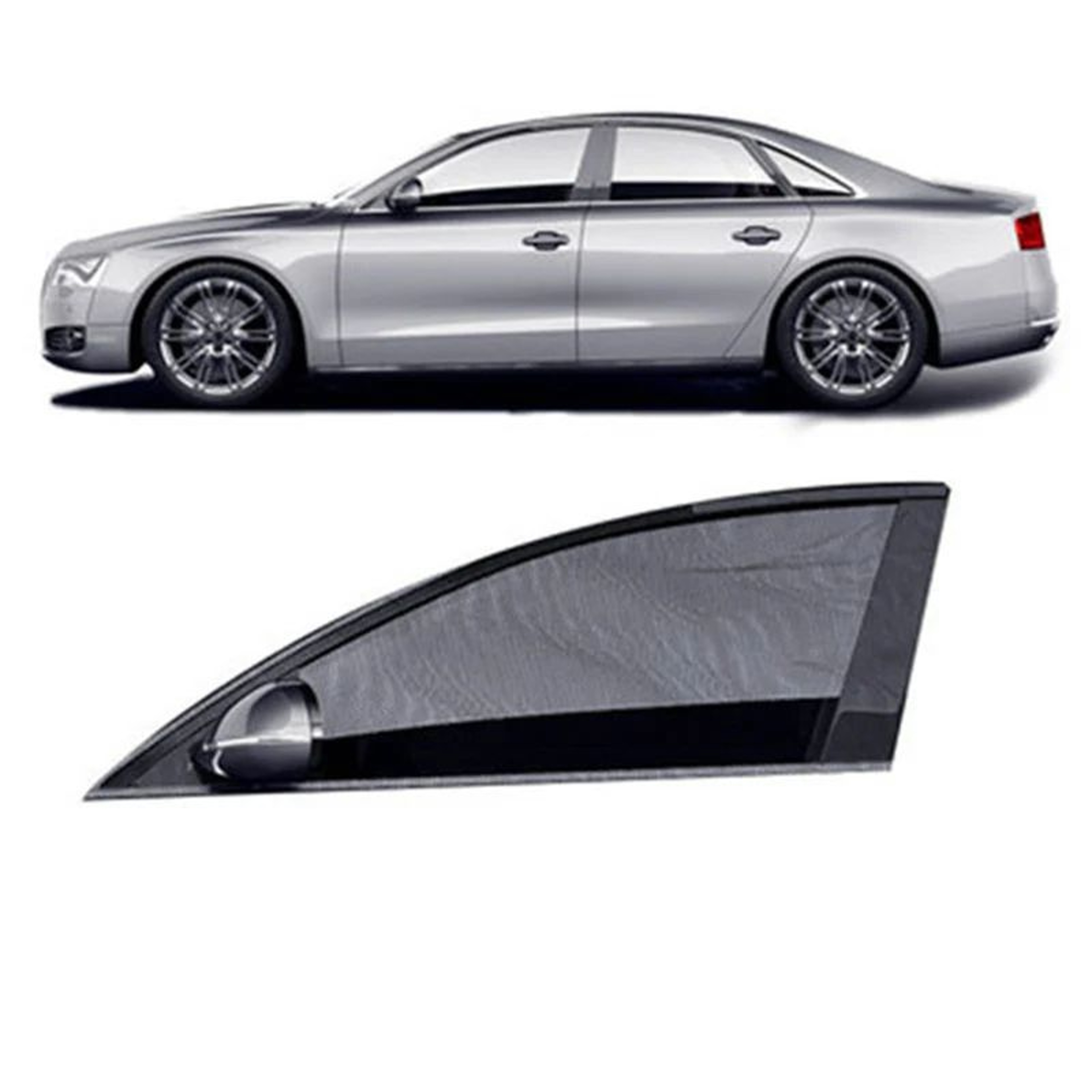 Universal Car Sun Shade Mesh Curtain  UV Protection  Mosquito Net For Side Windows 4