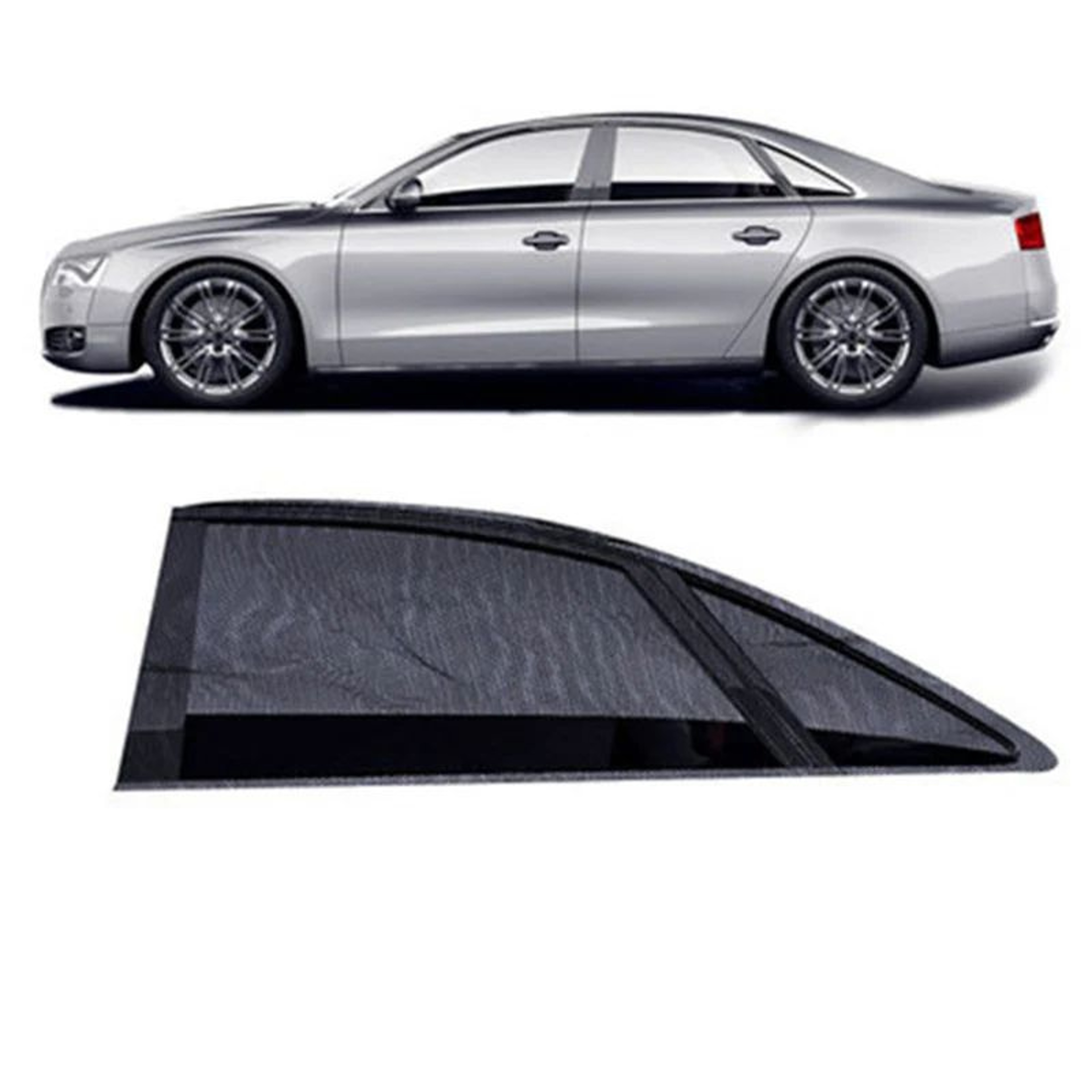 Universal Car Sun Shade Mesh Curtain  UV Protection  Mosquito Net For Side Windows 5