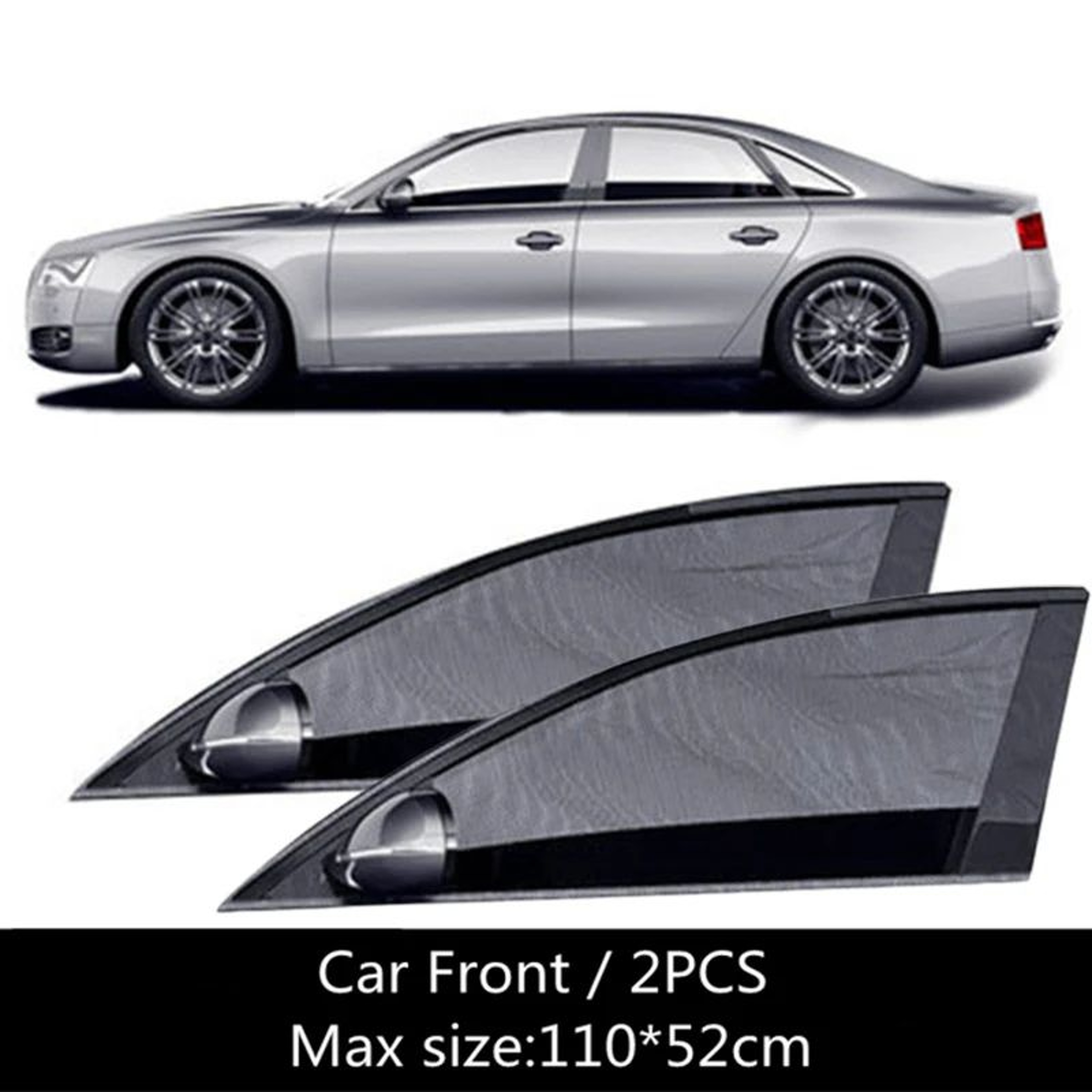 Universal Car Sun Shade Mesh Curtain  UV Protection  Mosquito Net For Side Windows 10