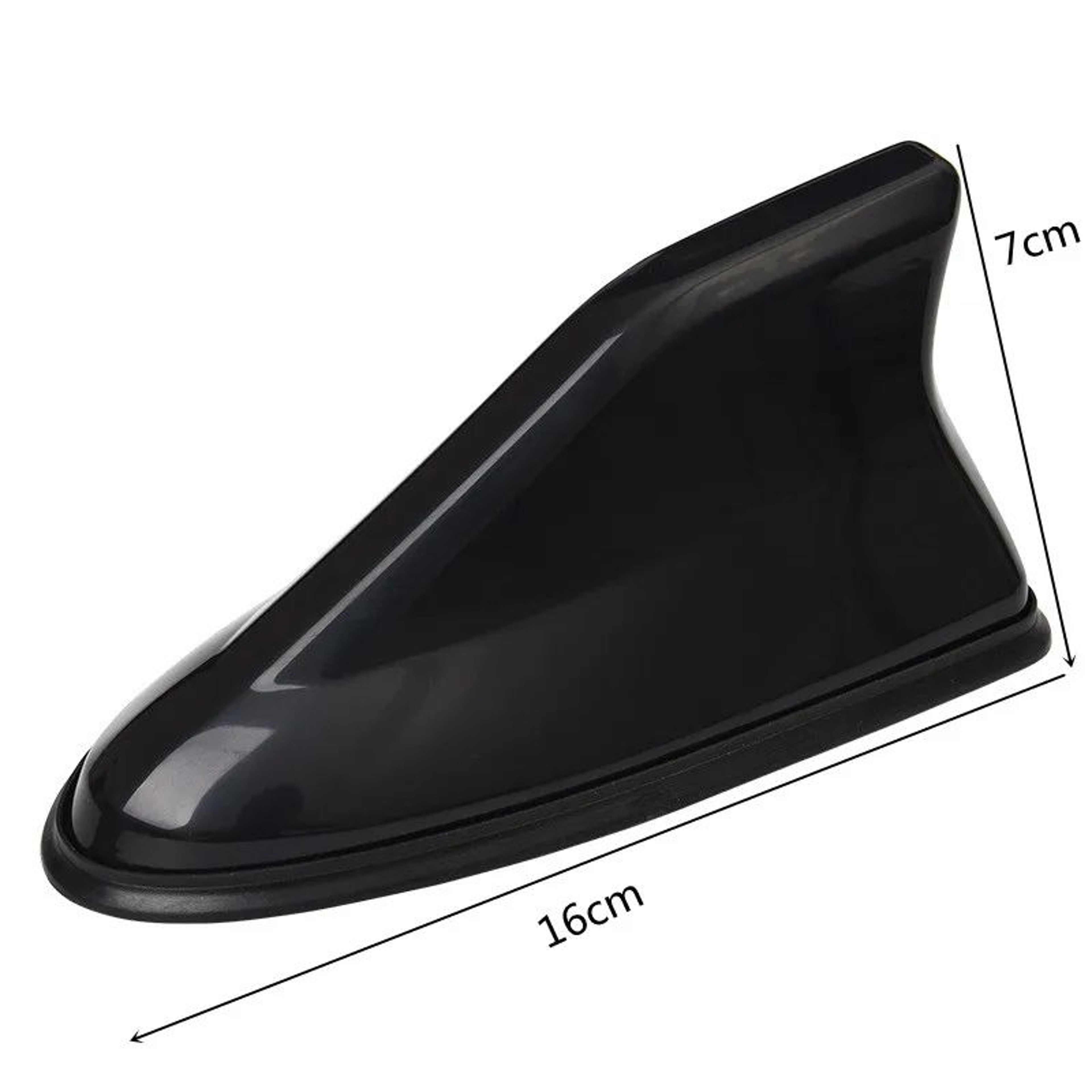 Universal Carbon Fiber Shark Fin Car Antenna With Signal Amplifier 10