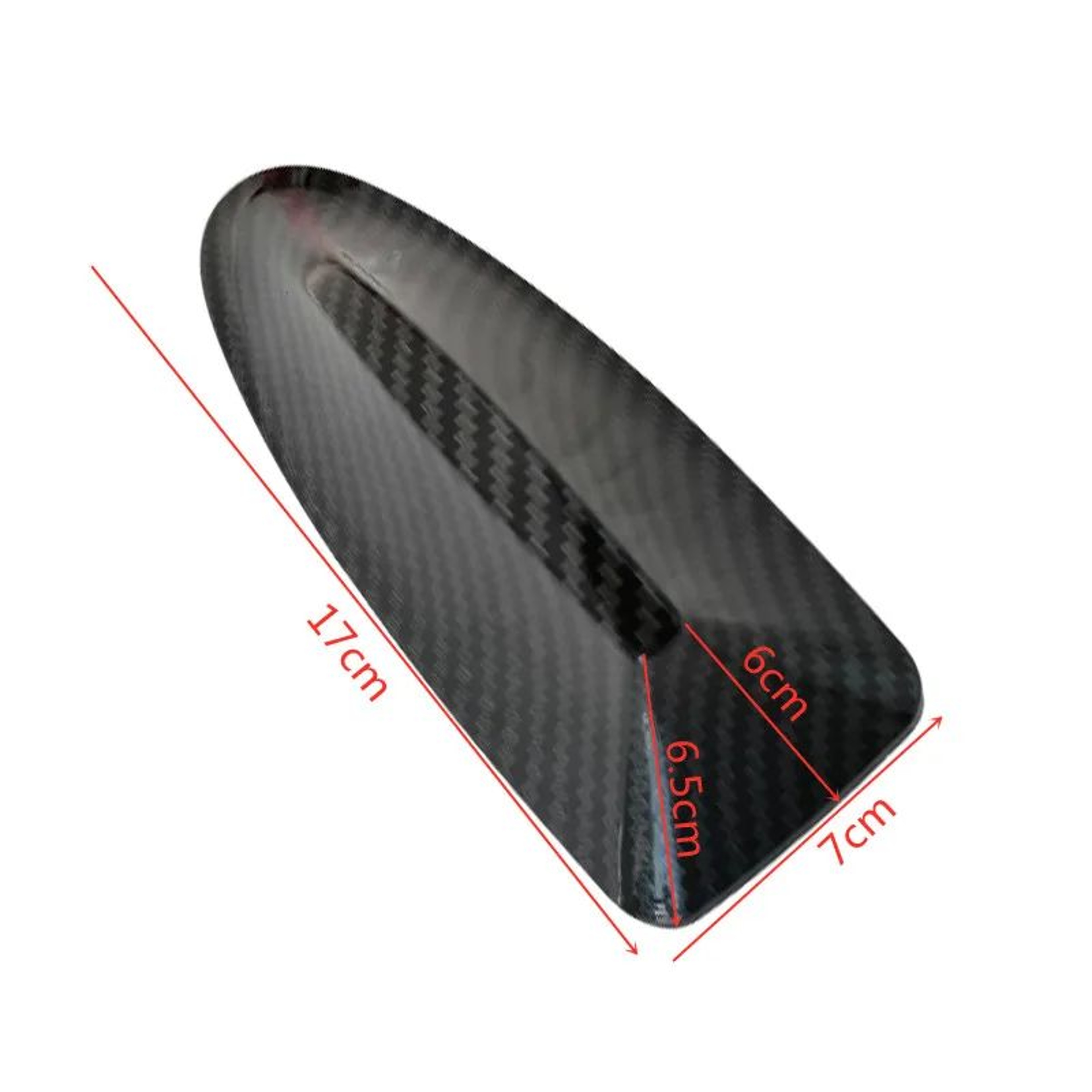 Sleek Shark Fin Antenna Cover  Universal Car Roof Radio Signal Aerial Upgrade 2