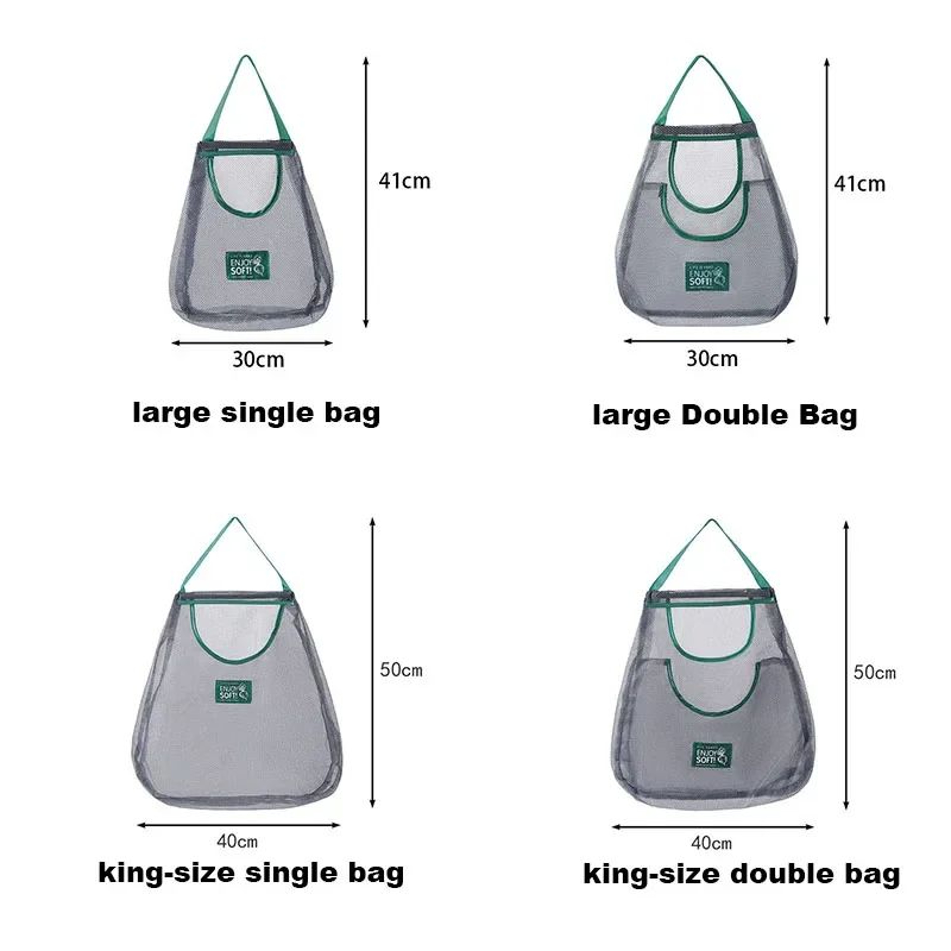 Reusable Hanging Mesh Produce Storage Bags For Fruits  Vegetables 1