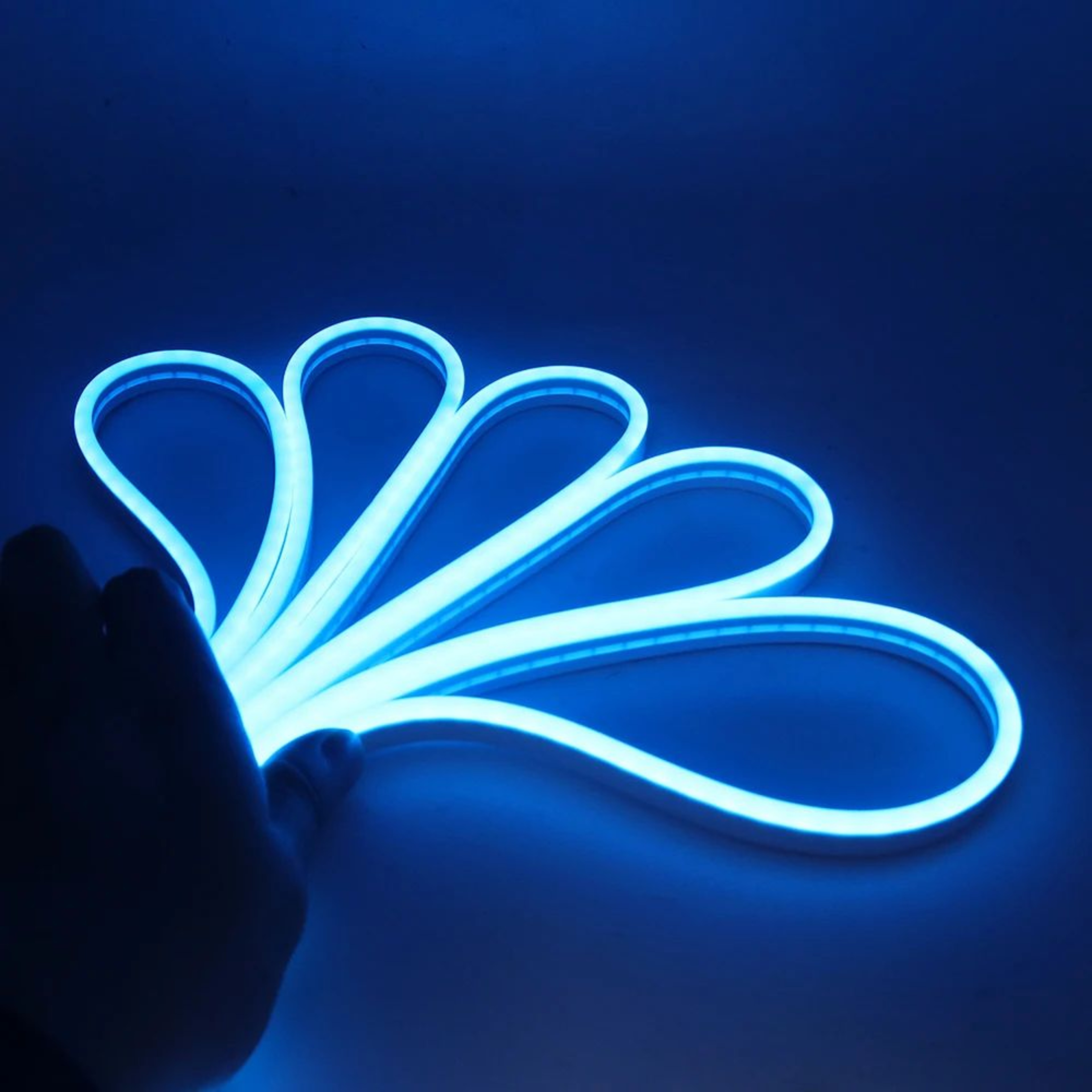 USB Touch Dimmable Neon Strip Light  5V Flexible Neon Rope For DIY Room Decor 7
