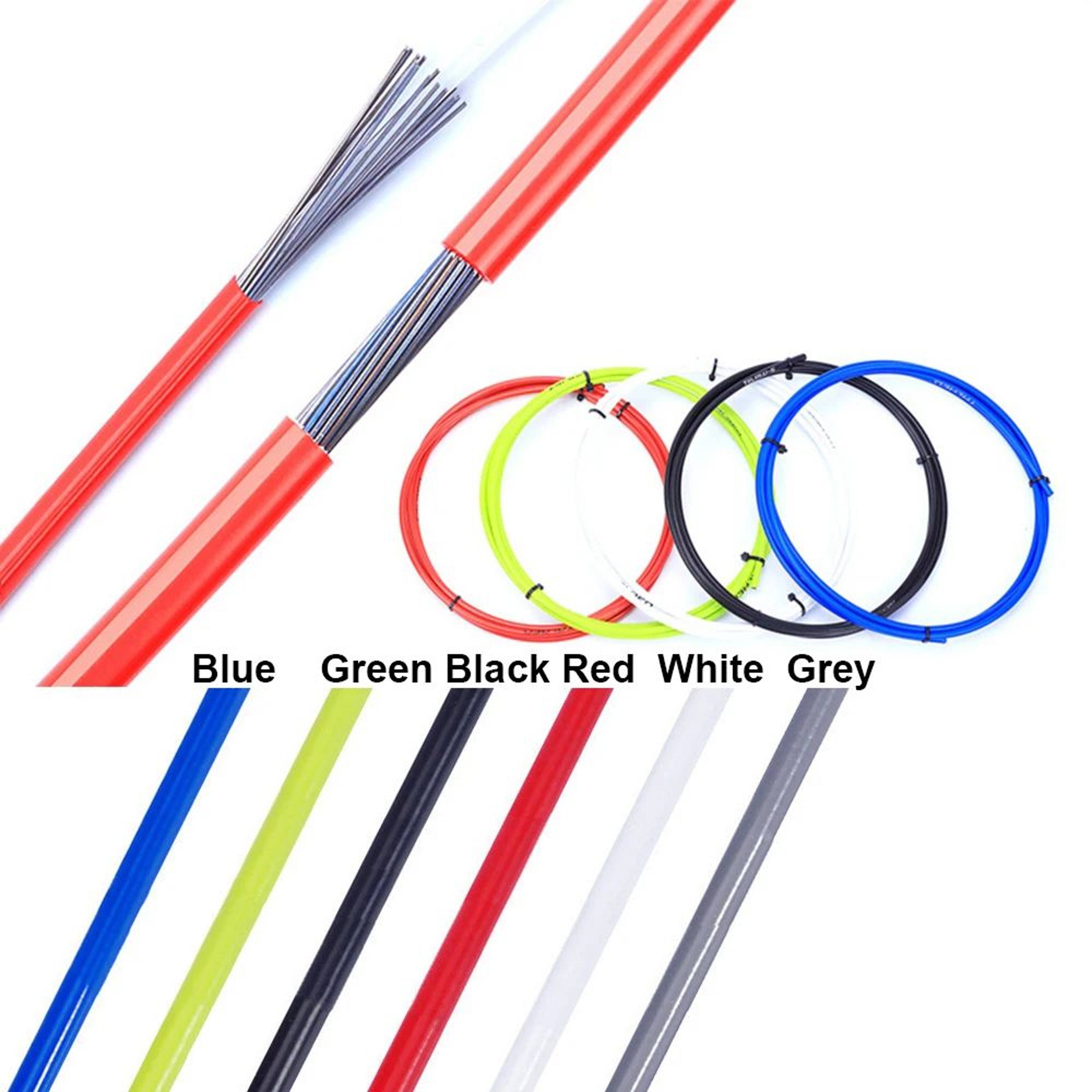 3m SmoothGlide Bicycle Cable Housing Kit 4mm5mm For MTB  Road Bike Brakes And Shifting 4