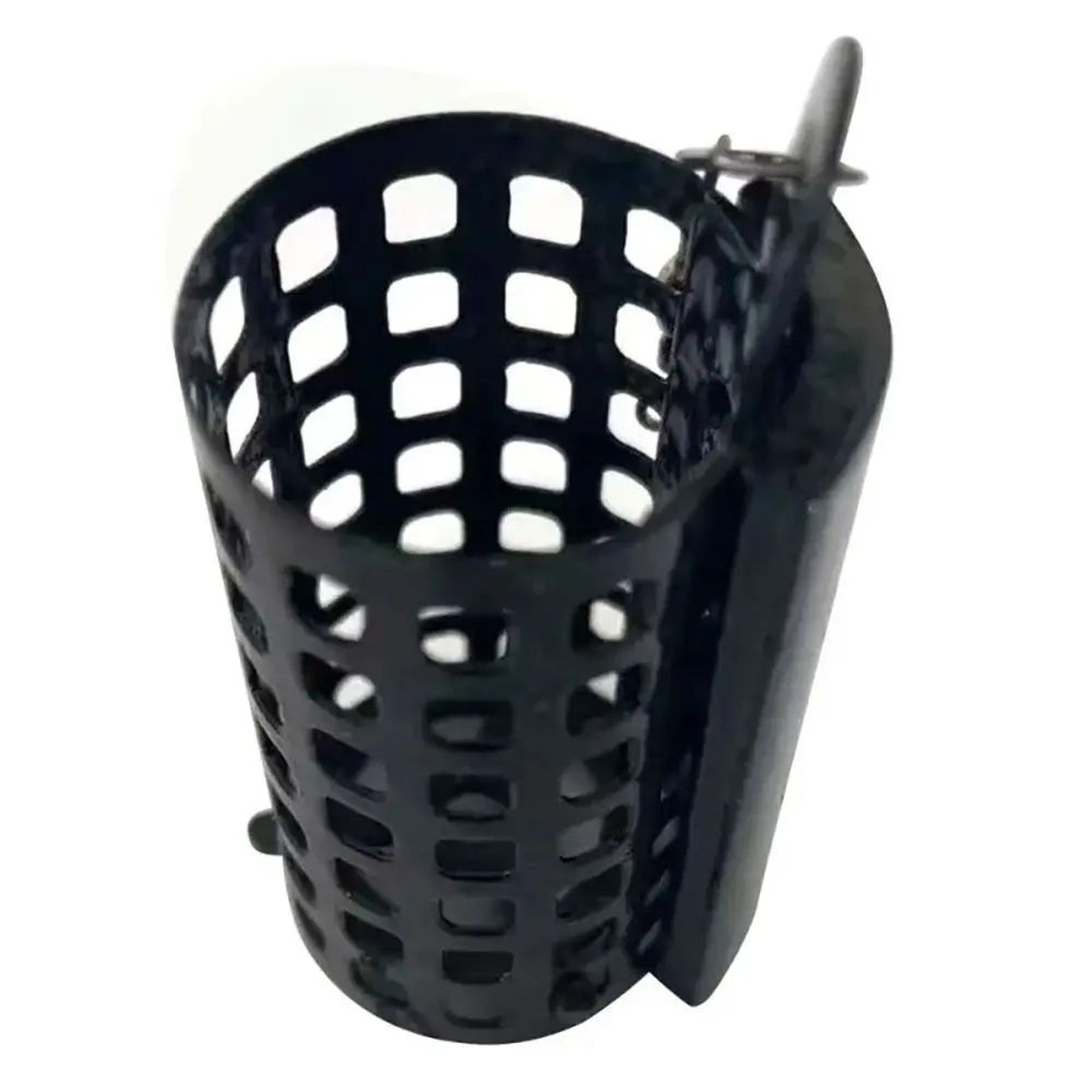 5Pack Stainless Steel Fishing Feeder Cage Set Round  Square 10g50g For Fast Baiting  Longer Casts 4